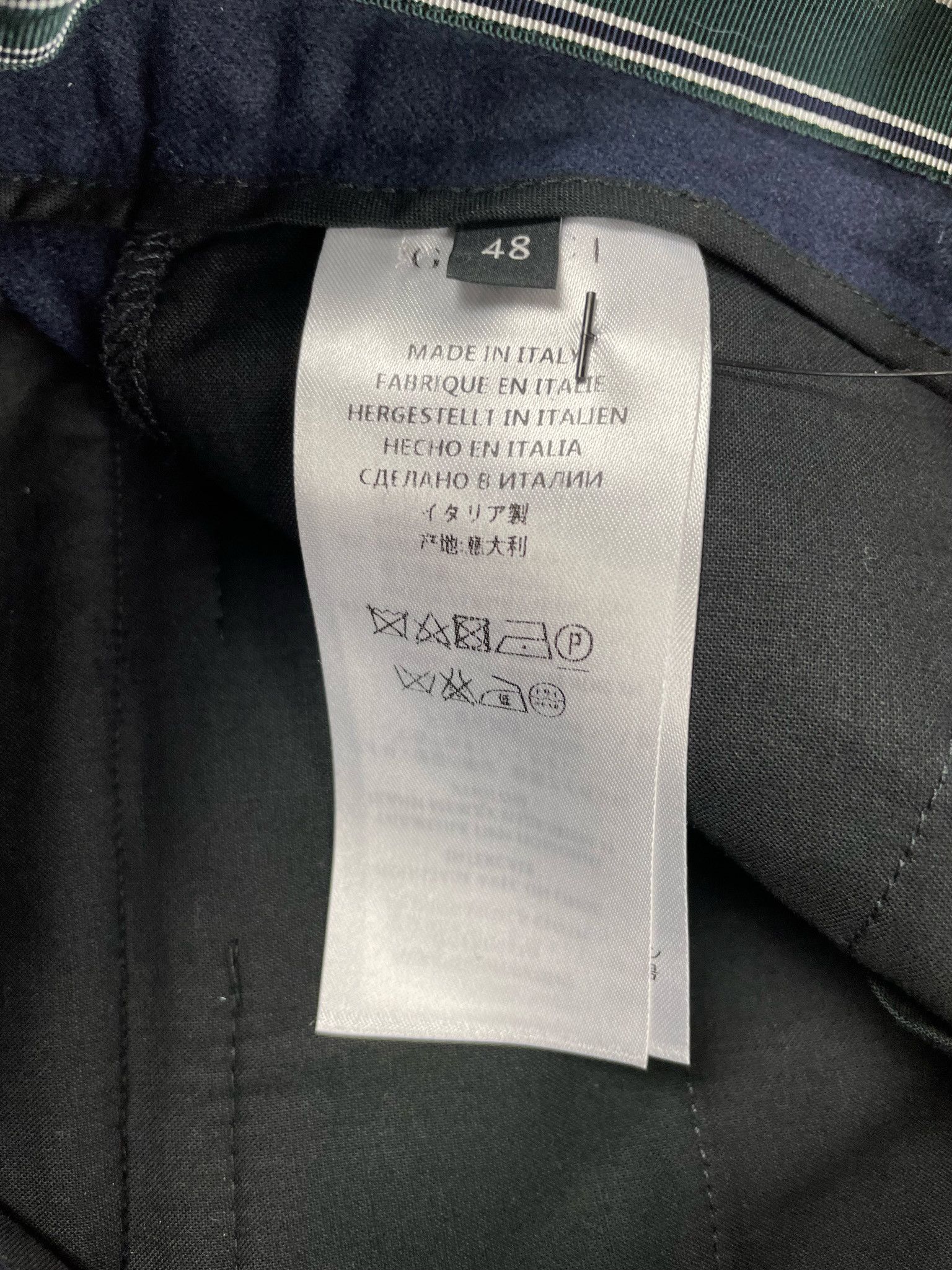Gucci 🔥75% OFF🔥 [SALE] Gucci Navy Wool Casual Pants Size US 32 / EU 48 - 11 Thumbnail