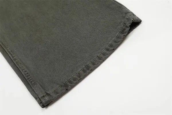 VIBE Fashion back pocket embroidery washed distressed jeans y2k Size US 32 / EU 48 - 6 Thumbnail
