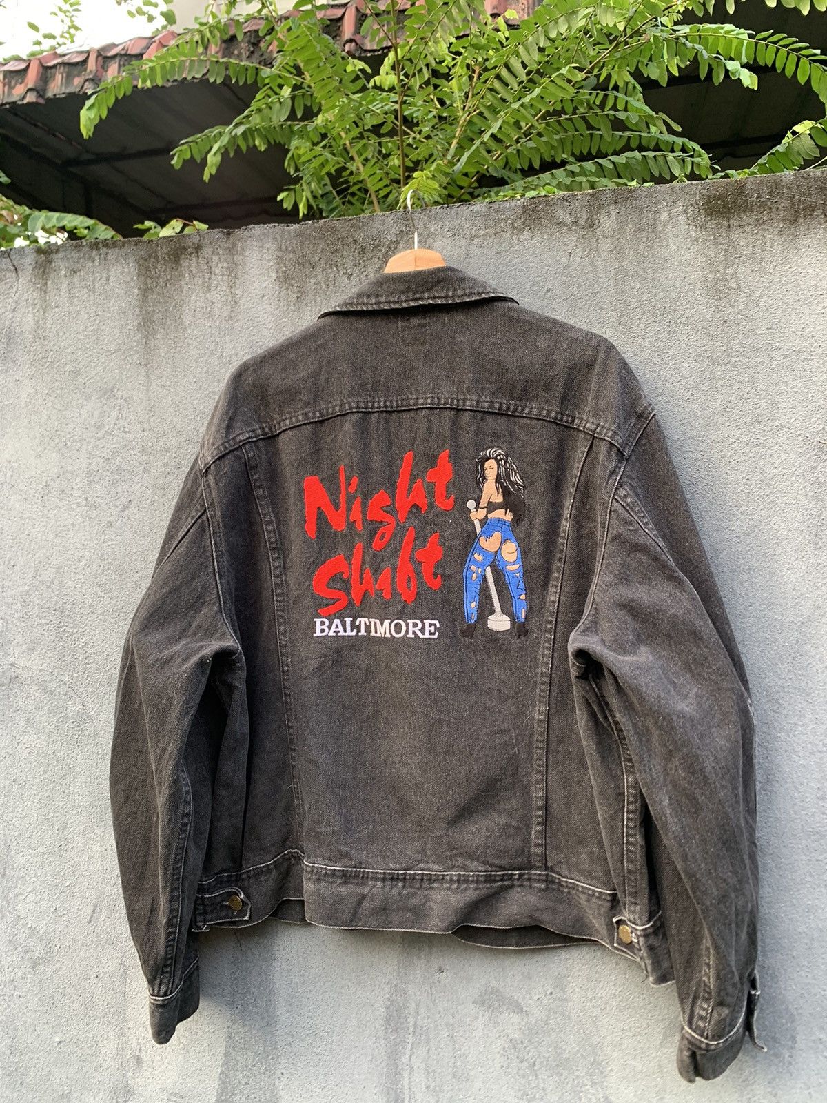 Lee 👹VINTAGE LEE STORM RIDER BAR TEES TRUCKER JACKET Size US M / EU 48-50 / 2 - 11 Thumbnail
