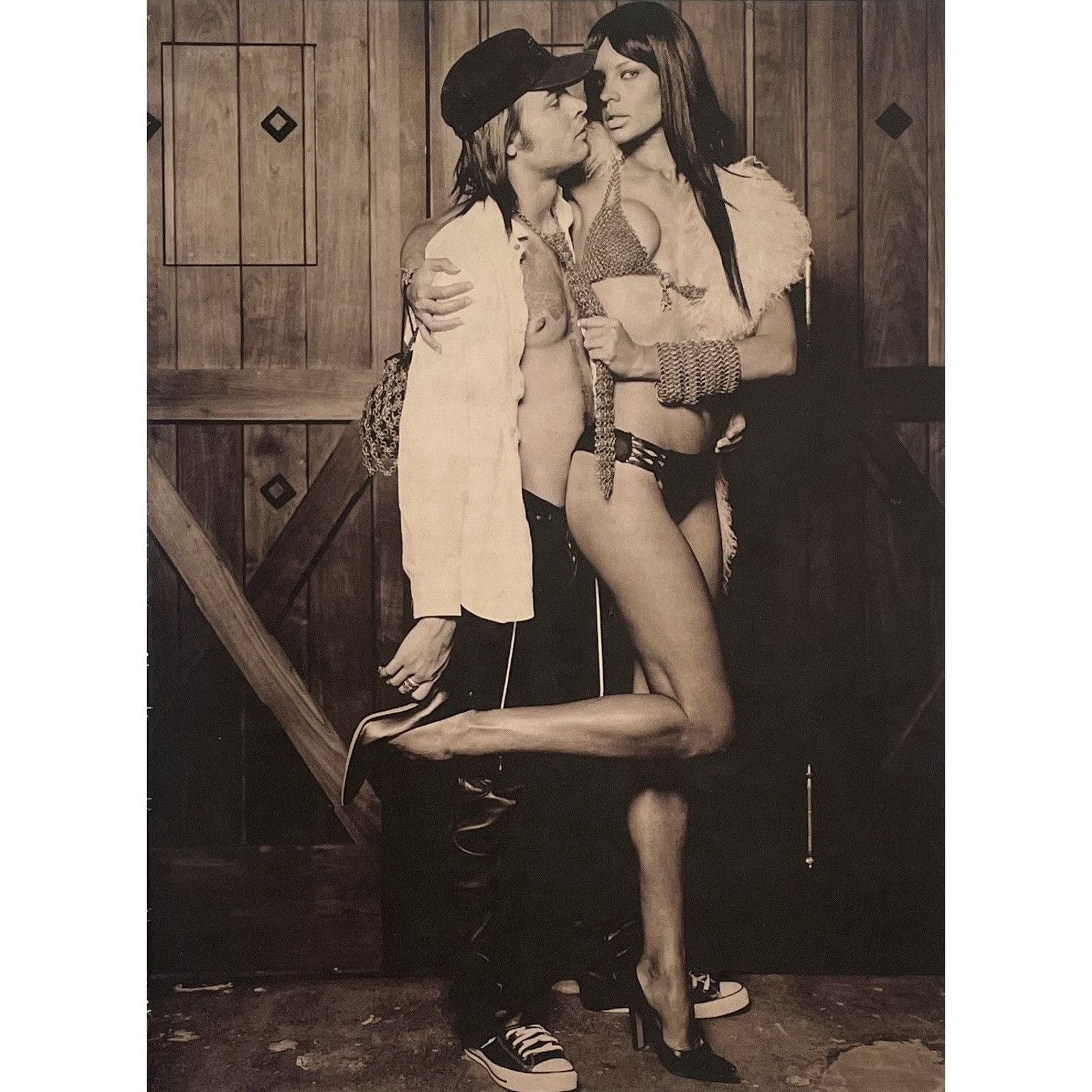 Chrome Hearts × Japanese Brand × Vintage Chrome Hearts vintage photo Poster framed 9x11 Size ONE SIZE - 2 Thumbnail