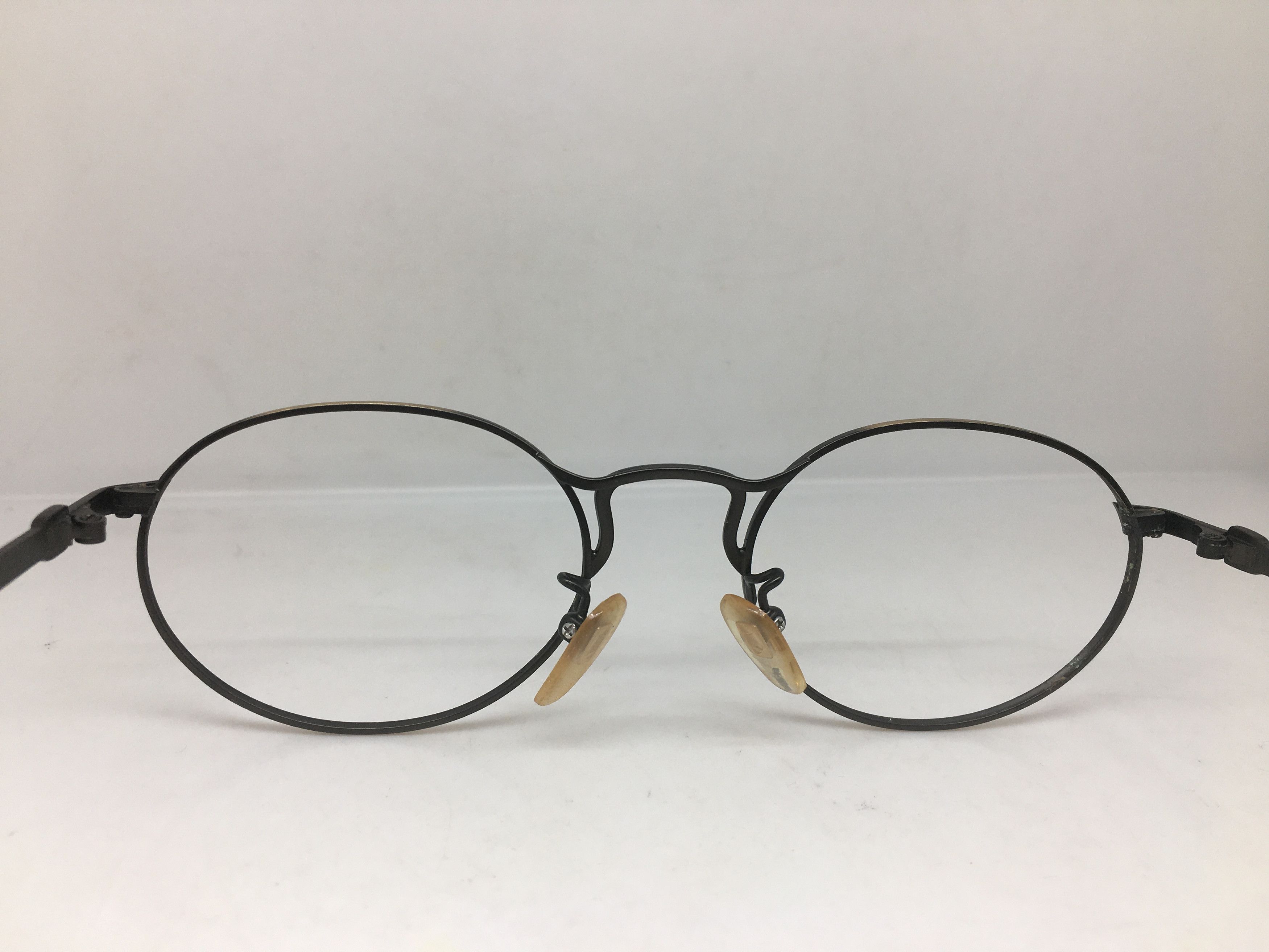 Vintage Vintage Antique Copper Oval Aristocratic Eyeglasses Frame Size ONE SIZE - 6 Thumbnail