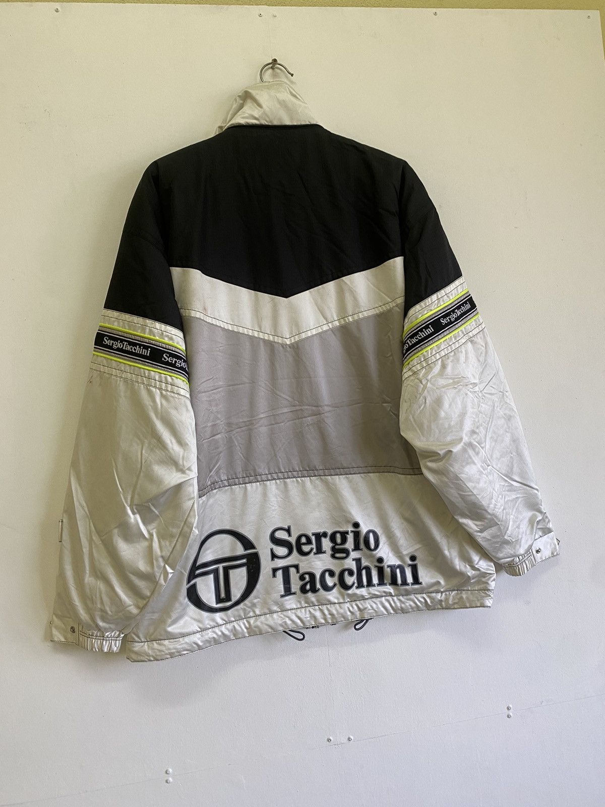 Sergio Tacchini VINTAGE 90S SERGIO TACCHINI WINDBREAKERS Size US XL / EU 56 / 4 - 13 Thumbnail