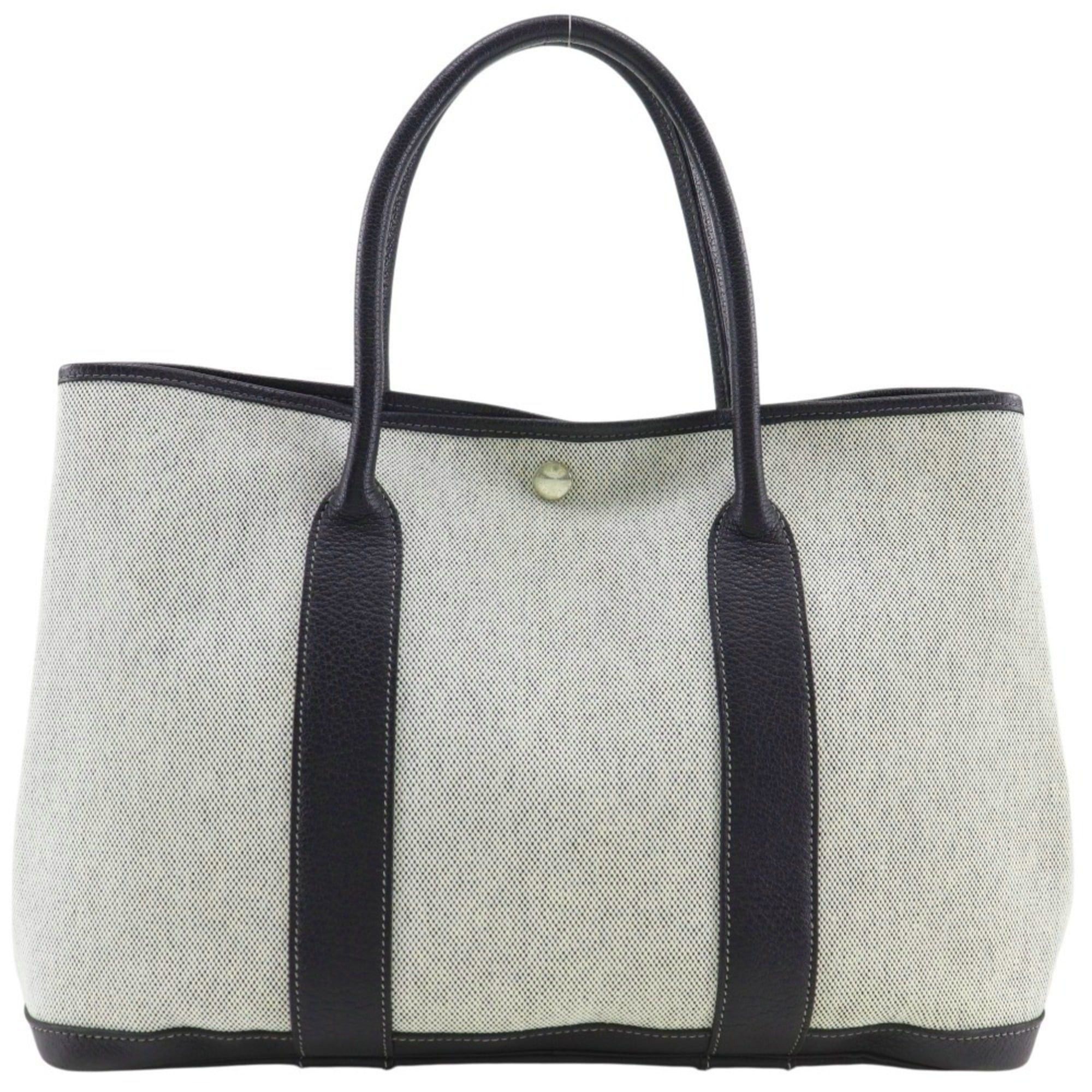 Hermes Hermes Garden Party 36 PM Tote Bag, Toile H, 2004, Gray, A4 size, Snap Button Closure, Women's. Size ONE SIZE - 1 Thumbnail