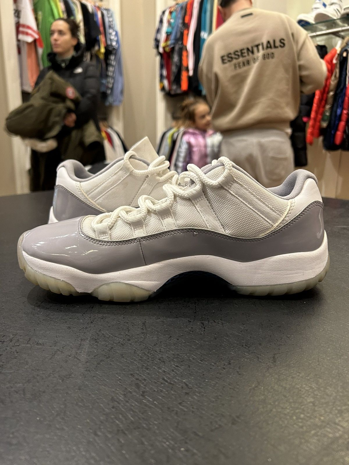 Jordan Brand Jordan 11 Retro Low ‘Cement Grey’ Size US 10 / EU 43 - 3 Thumbnail