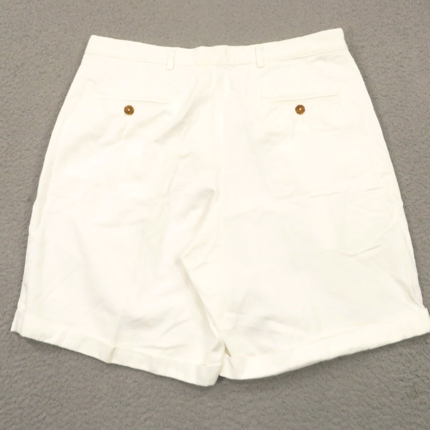 Abercrombie & Fitch VINTAGE Abercrombie & Fitch Shorts Men 36 Pleated 8" Twill Preppy Baggy Hong Kong Size US 36 / EU 52 - 2 Thumbnail