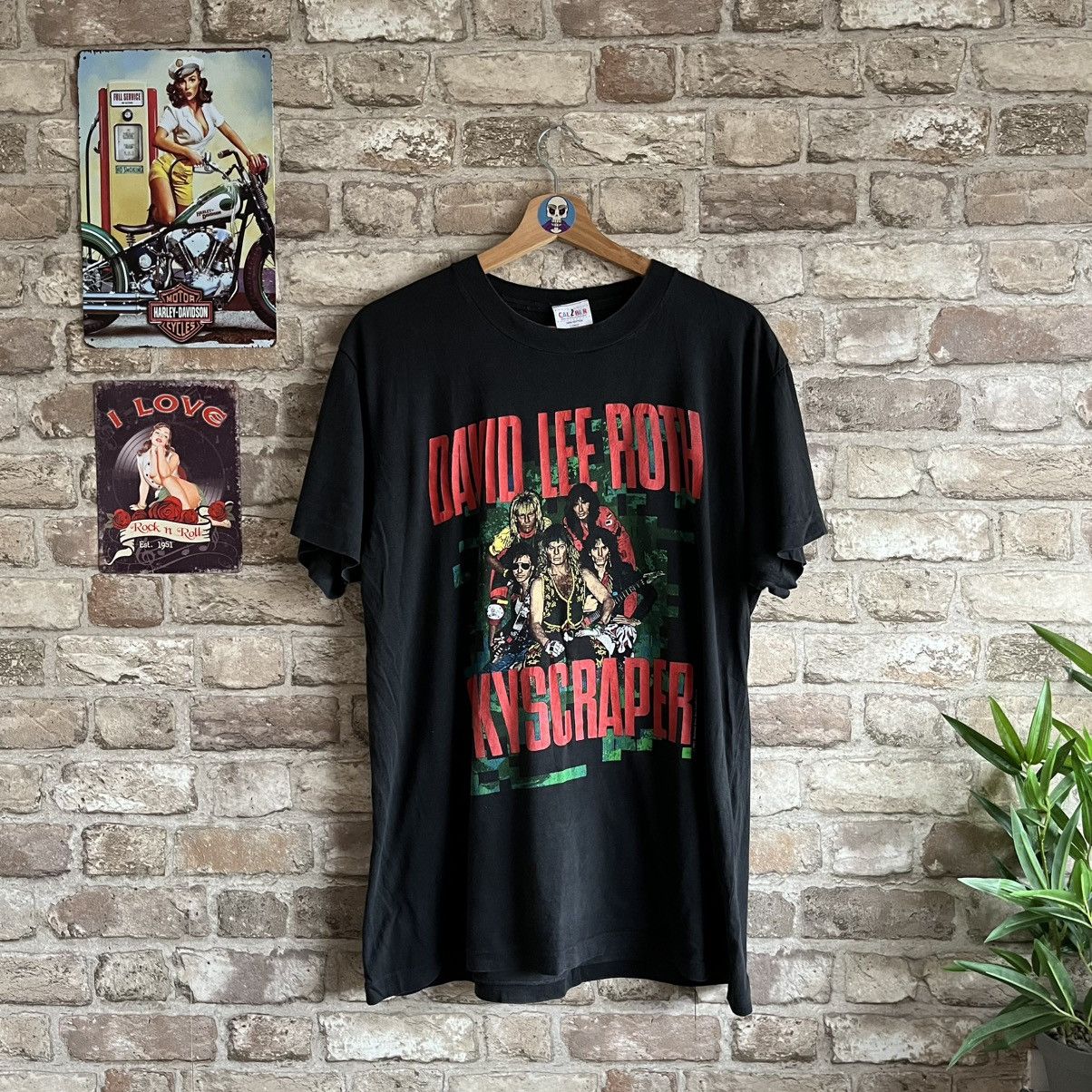 Band Tees × Vintage David Lee Roth Skyscraper 1988 vintage band tee Size US L / EU 52-54 / 3 - 1 Thumbnail
