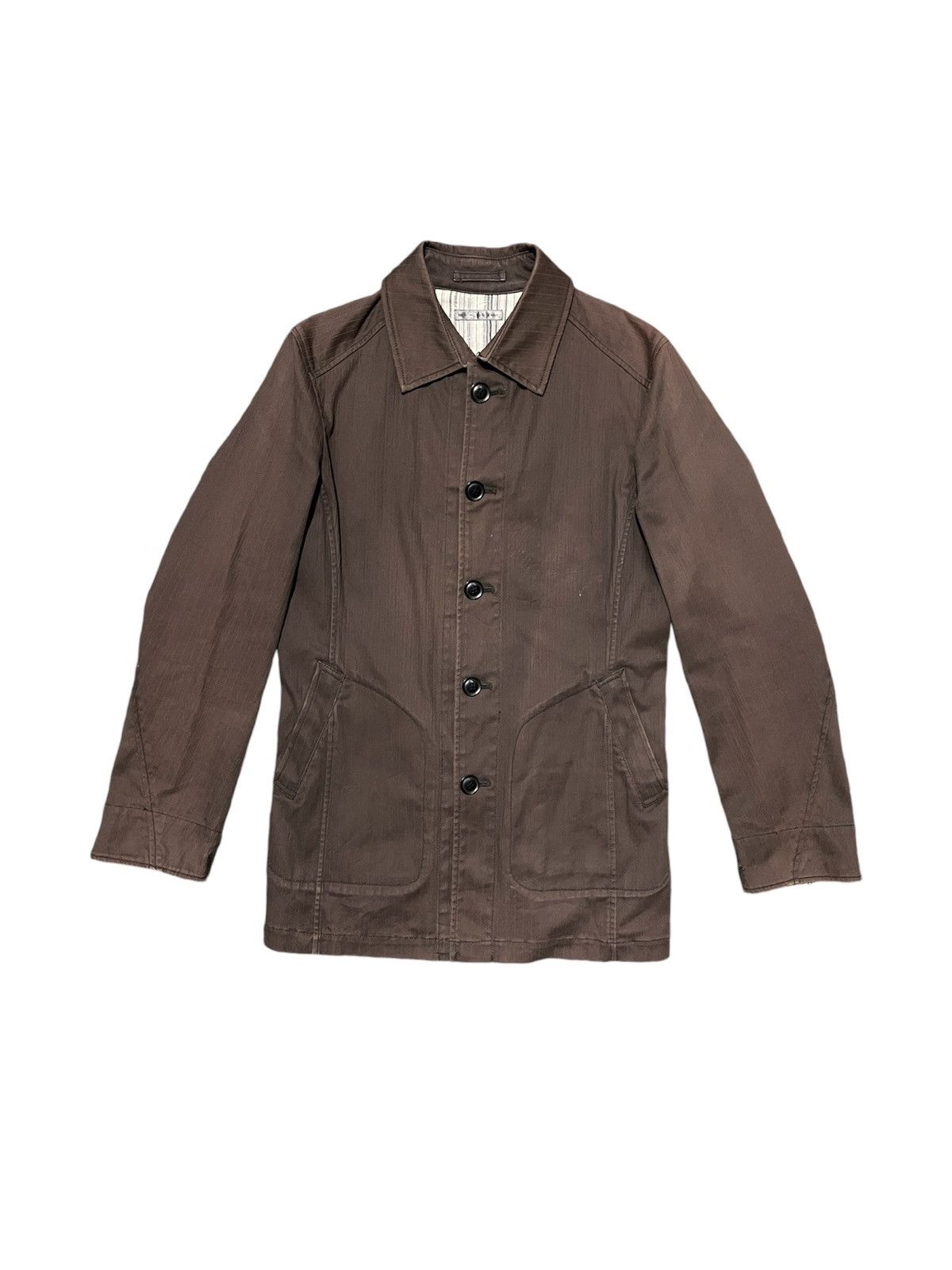 Michel Klein × Vintage Vintage Micheal Klein Homme Faded Jacket Size US L / EU 52-54 / 3 - 1 Thumbnail