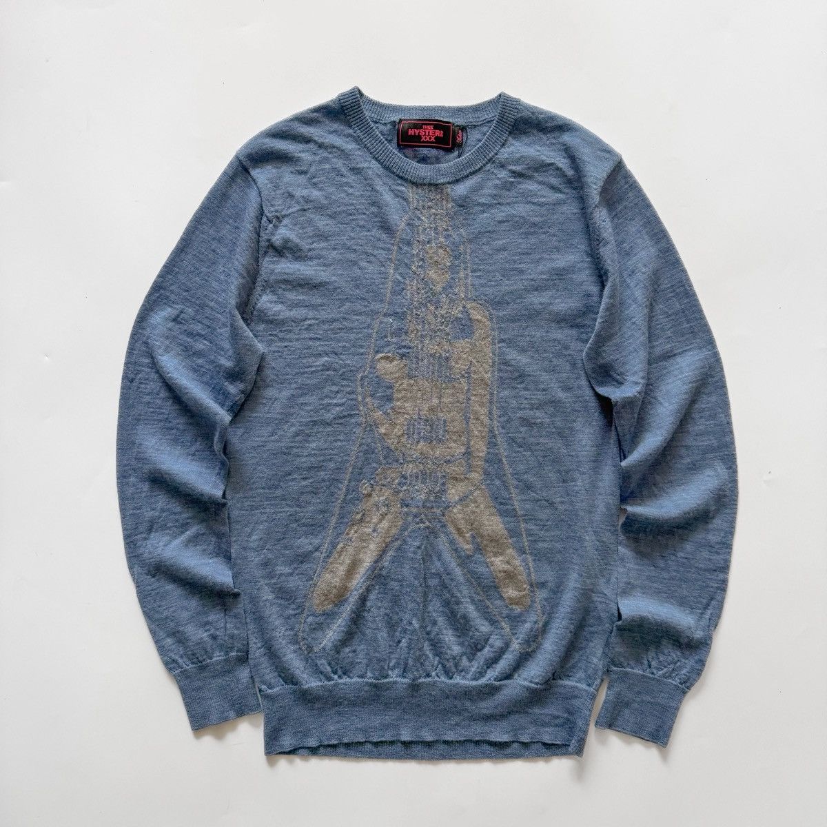 Hysteric Glamour Hysteric Glamour The Hysteric XXX "Naked Guitar Girl"Sweater Size M / US 6-8 / IT 42-44 - 1 Thumbnail