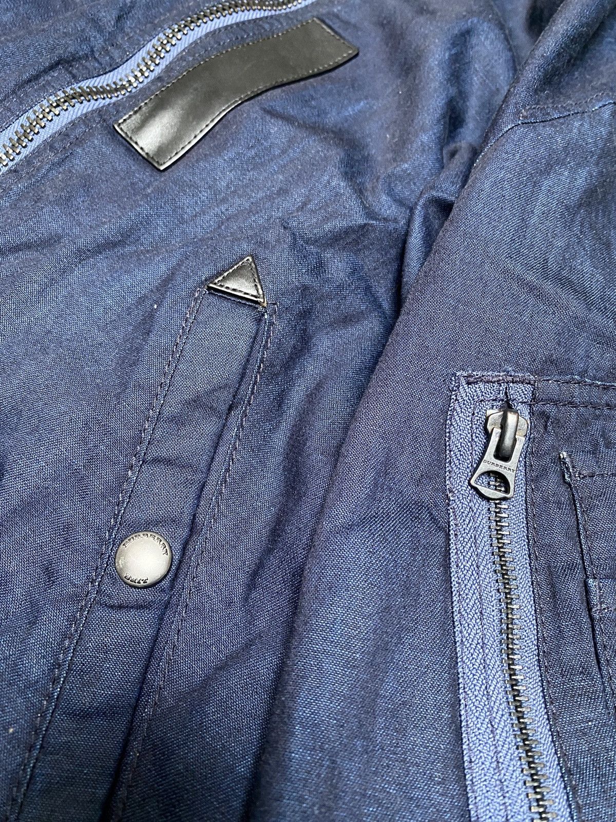Burberry Burberry Brit Denim Bomber Jacket Size US M / EU 48-50 / 2 - 6 Thumbnail