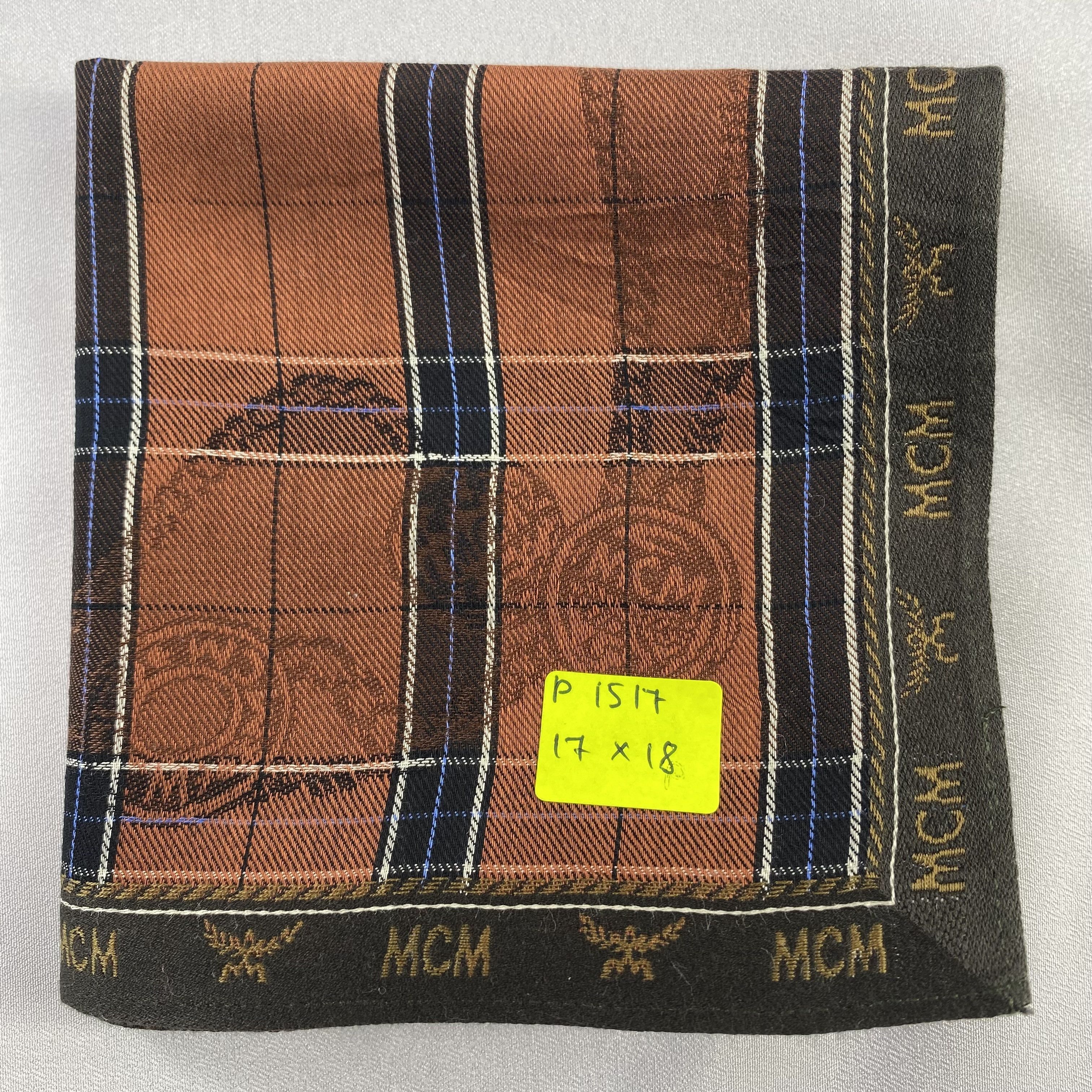 MCM × Vintage MCM Neckerchief / Bandana / Handkerchief-P1517 Size ONE SIZE - 5 Thumbnail