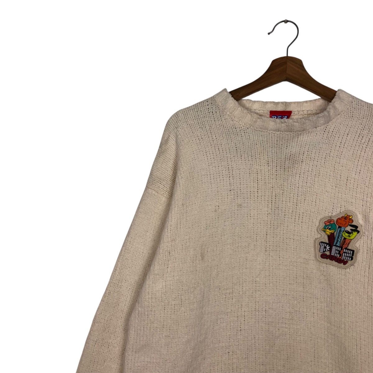 Japanese Brand 📌Vintage Knit Sweatshirt Pee Canoy Cartoon Issey Miyake Size US L / EU 52-54 / 3 - 8 Thumbnail
