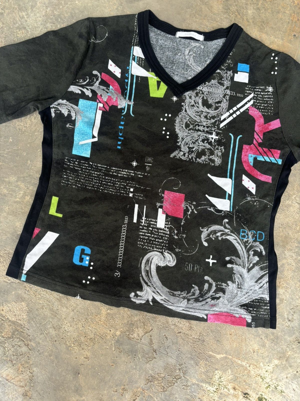 Hysteric Glamour × Japanese Brand Y2k Japanese Brodiaea Ifsixwasnine Punk style Tshirt Size M / US 6-8 / IT 42-44 - 2 Thumbnail