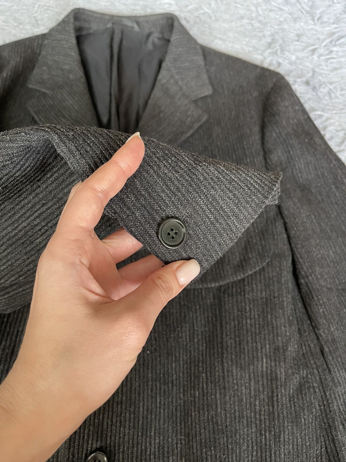 Romeo Gigli 90s archive avant garde faded blazer