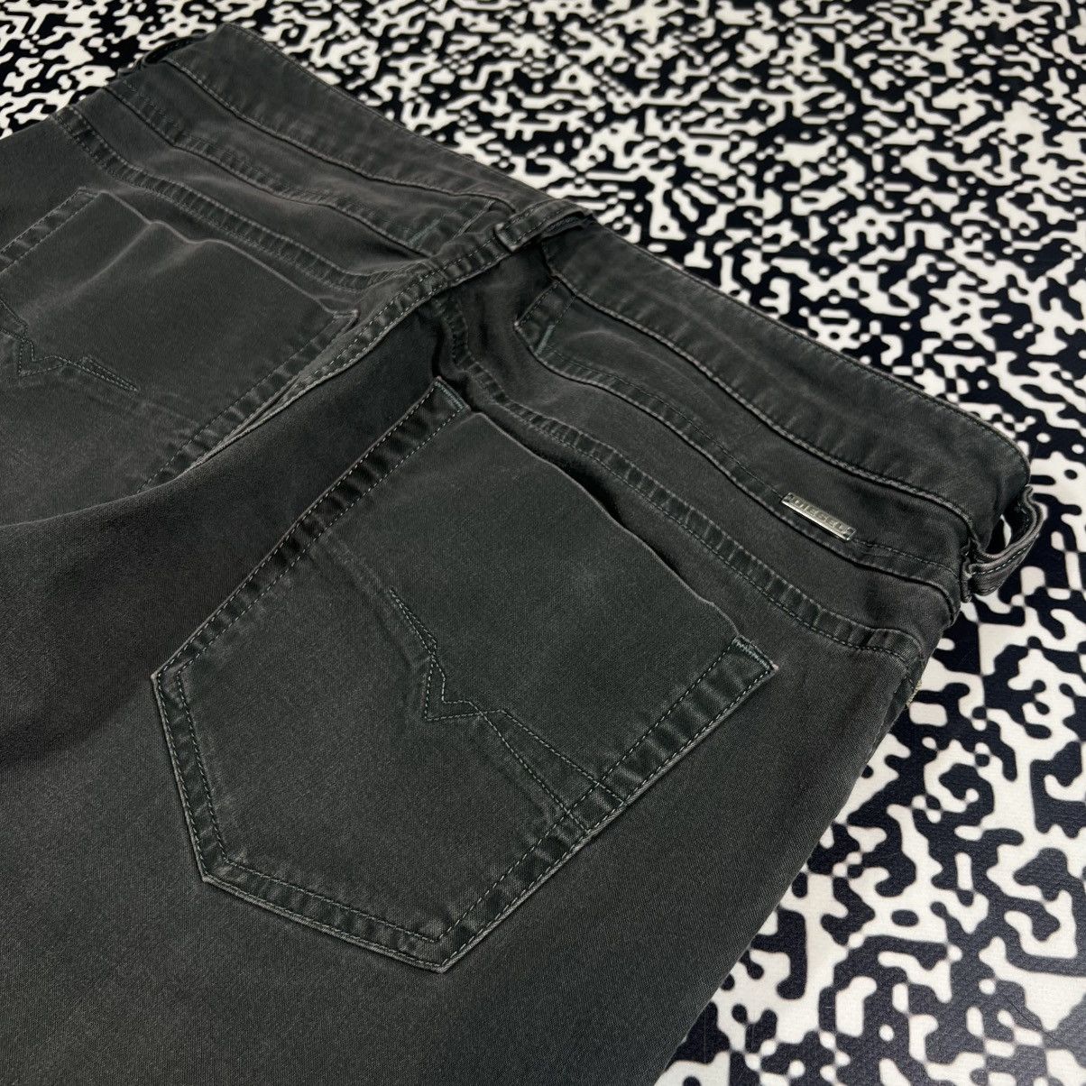 Diesel Vintage Y2K Diesel Japanese Style Casual Pants Retro 90s Size US 33 - 5 Thumbnail