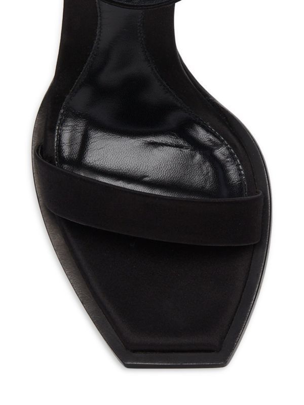 Alexander McQueen o1y0225 Sandals in Black Size US 7 / IT 37 - 4 Thumbnail