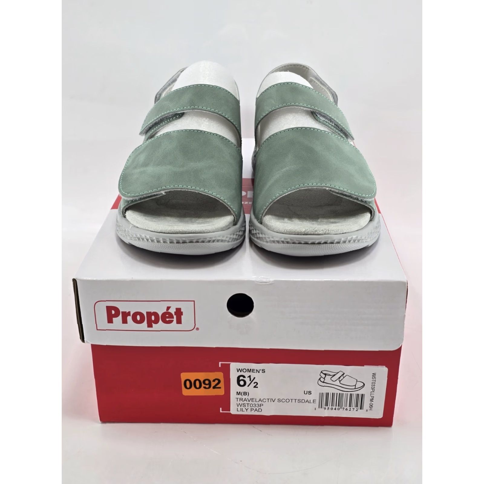 Vintage Propet Travelactiv Scottsdale Sandals - Women - Sandal - Lily Pad - Size 6.5 M - Flats - Casual - Spring Summer - Nike Size US 7 / IT 37 - 2 Thumbnail
