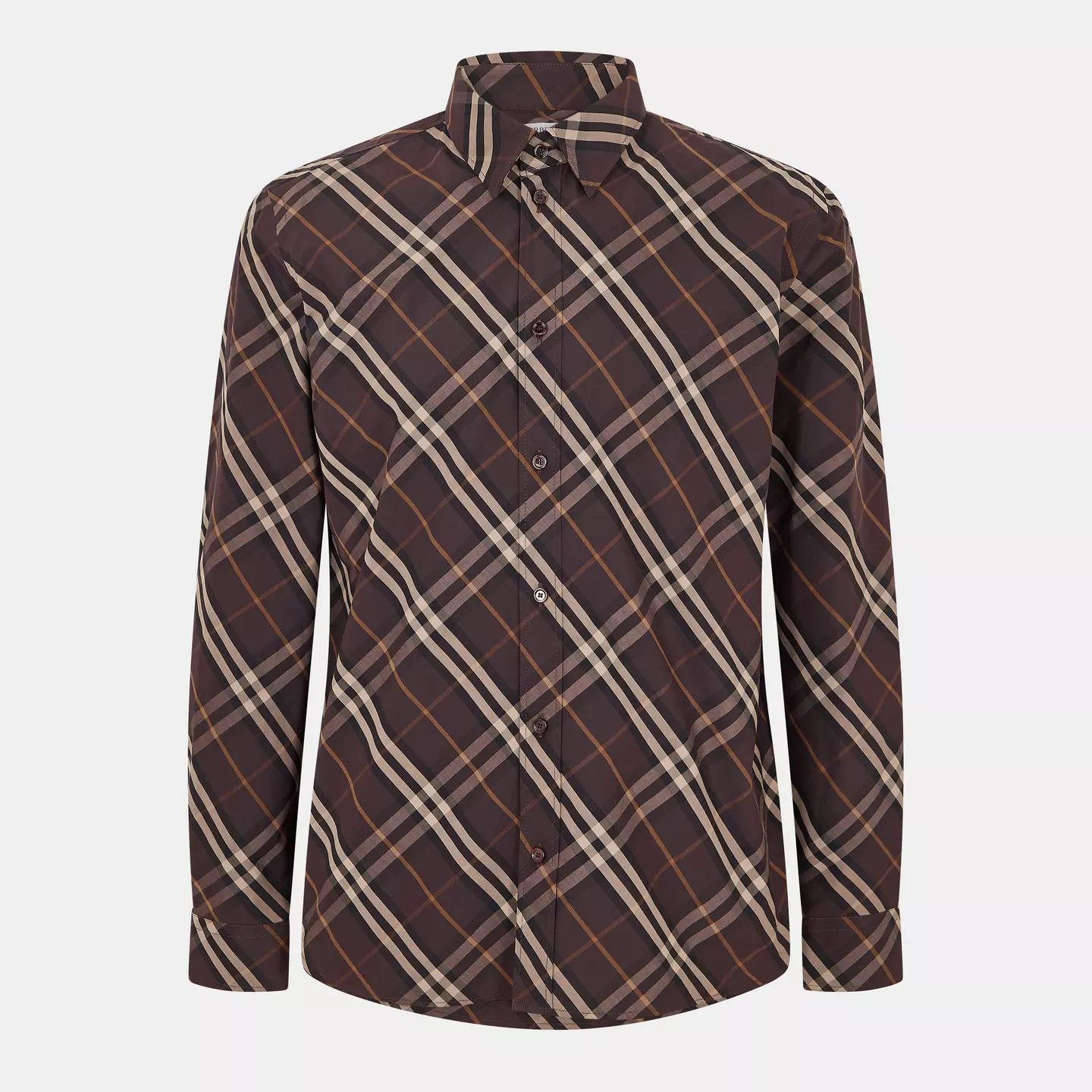Burberry o1g2r1mq0426 Patterned Tailored Fit Shirt in Multicolor Size US L / EU 52-54 / 3 - 1 Thumbnail