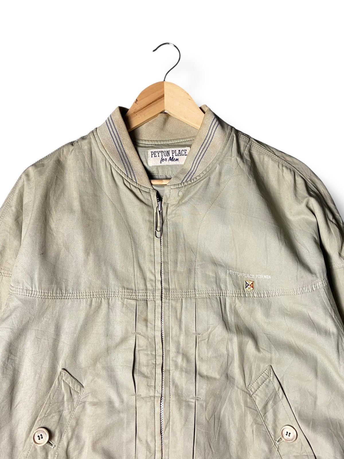 Japanese Brand Peyton Place 1987 Bomber Jacket for Men (140) Size US S / EU 44-46 / 1 - 5 Thumbnail