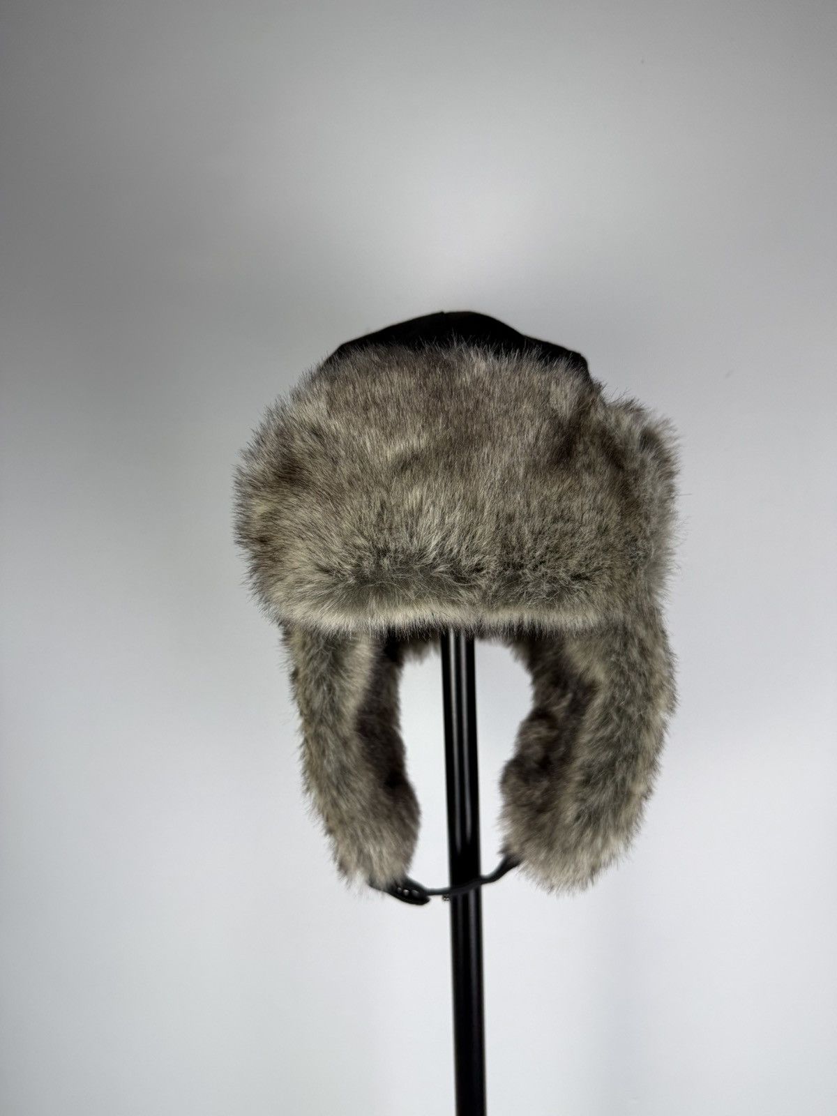 Japanese Brand × Vintage Y2K Vintage Avant Garde Hat Ushanka Fur Streetwear Style Alt Size ONE SIZE - 5 Thumbnail