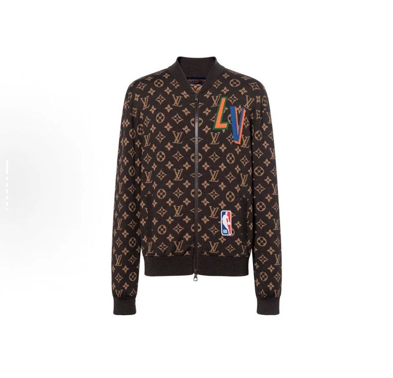 Louis Vuitton Louis Vuitton Classic Logo full-print knit ribbed tunic ja Size US S / EU 44-46 / 1 - 1 Thumbnail