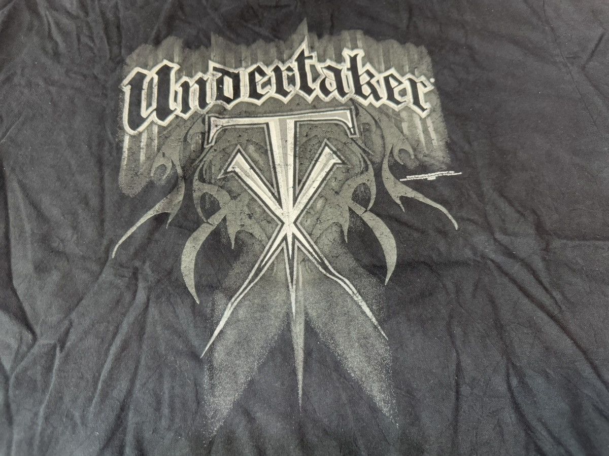 Vintage × WWE × WWF Vintage 2000s WWE Undertaker T Shirt WWF Size US XL / EU 56 / 4 - 4 Thumbnail