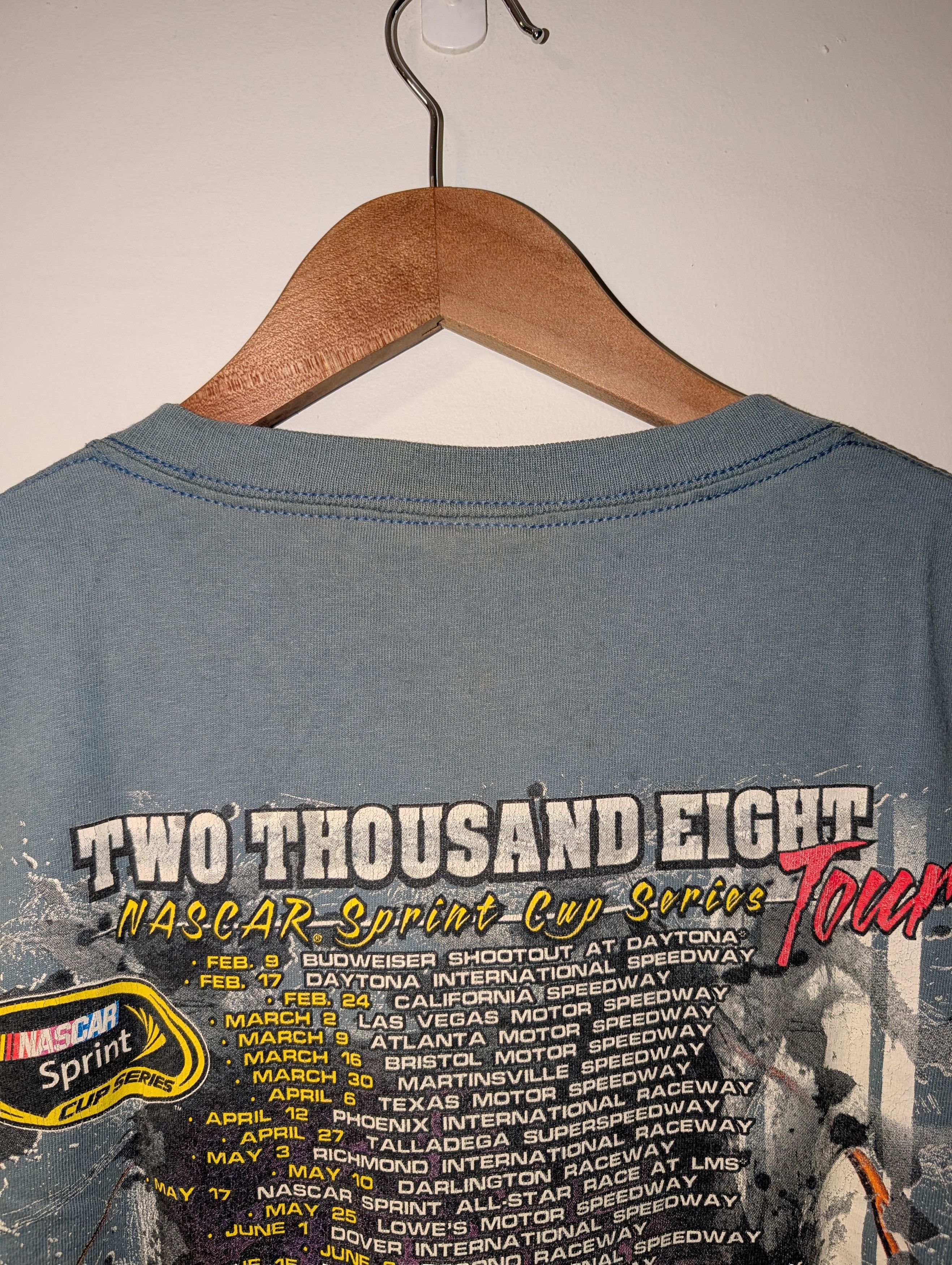 NASCAR NASCAR Shirt Adult XXL 2XL Double 2008 Sprint Cup Series Size US XXL / EU 58 / 5 - 9 Thumbnail