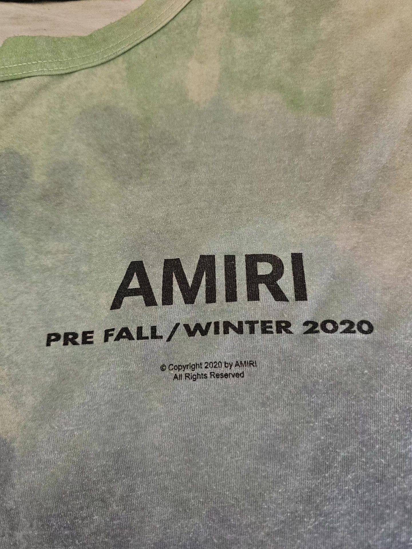 Amiri AMIRI tie-dye short-sleeve T-shirt, Size US M / EU 48-50 / 2 - 3 Thumbnail