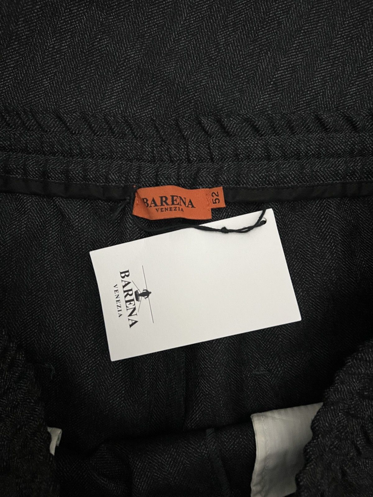 Barena Venezia Barena Venezia - ‘Bativoga’ Wool Herringbone Easy Trouser Size US 34 / EU 50 - 10 Thumbnail