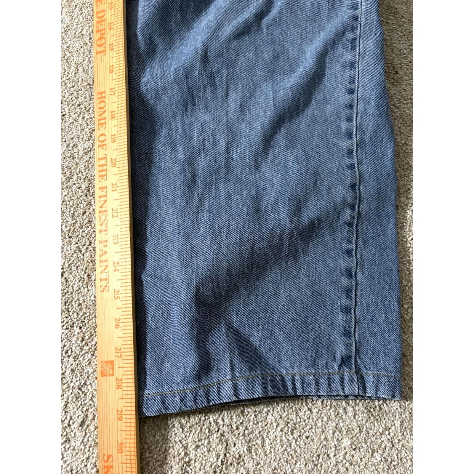 Levi's Levi'S 550 Relaxed Fit Jeans Men Light Wash Blue Denim Pants Size US 36 / EU 52 - 2 Thumbnail