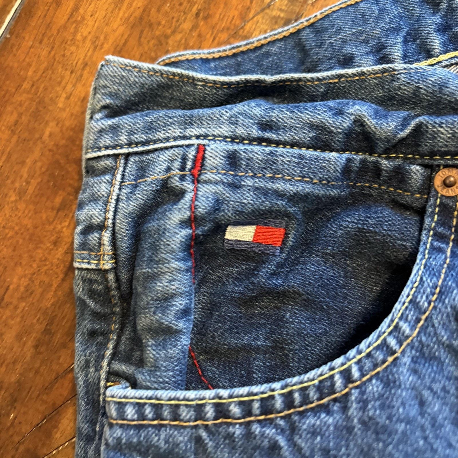 Tommy Jeans Tommy Jeans Jeans 32x32 Straight Leg Medium Wash D-Ring Size US 32 / EU 48 - 9 Thumbnail