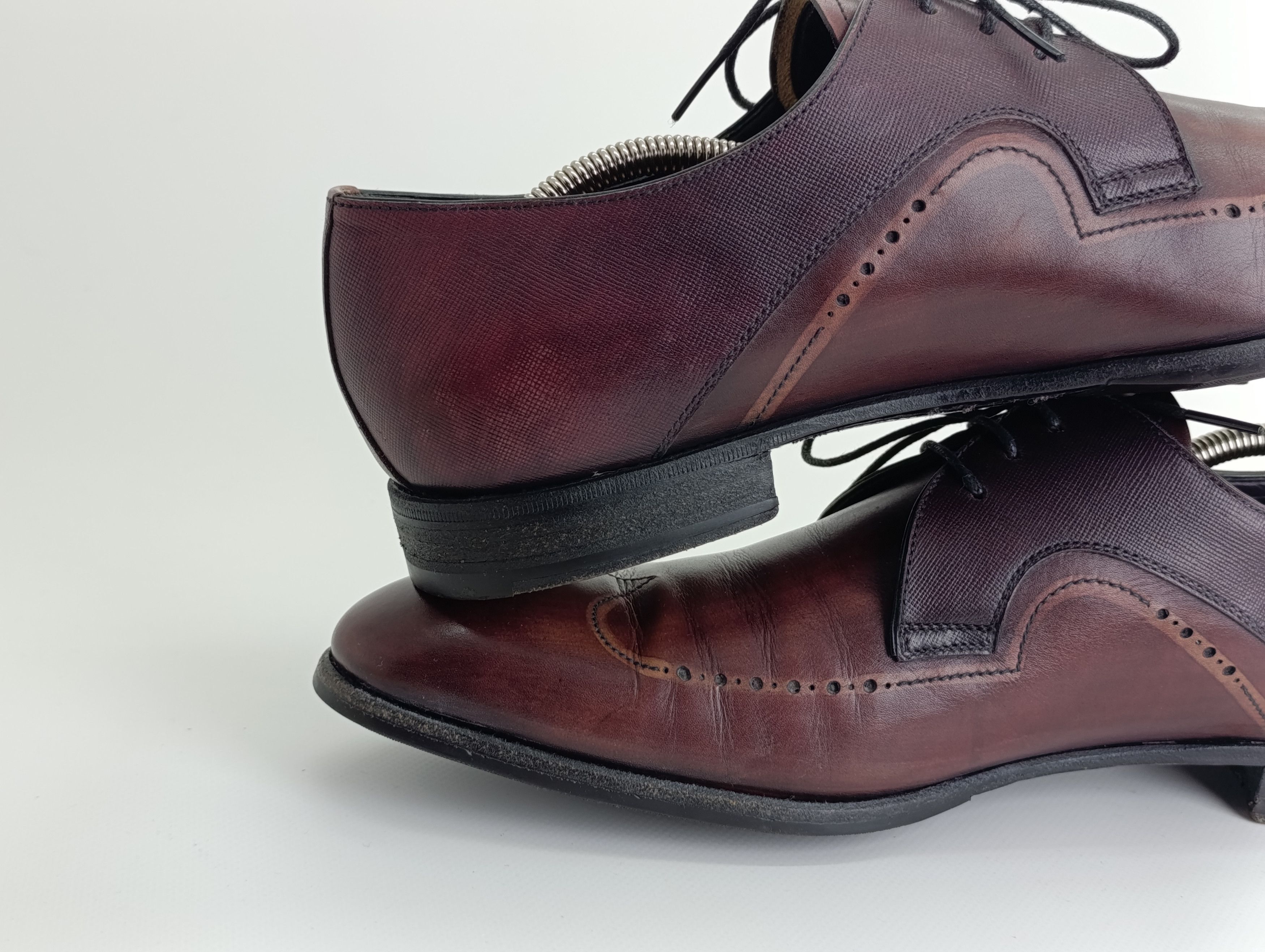 Barrett BARRETT ITALIAN LEATHER FORMAL DERBY Size US 12.5 / EU 45-46 - 8 Thumbnail