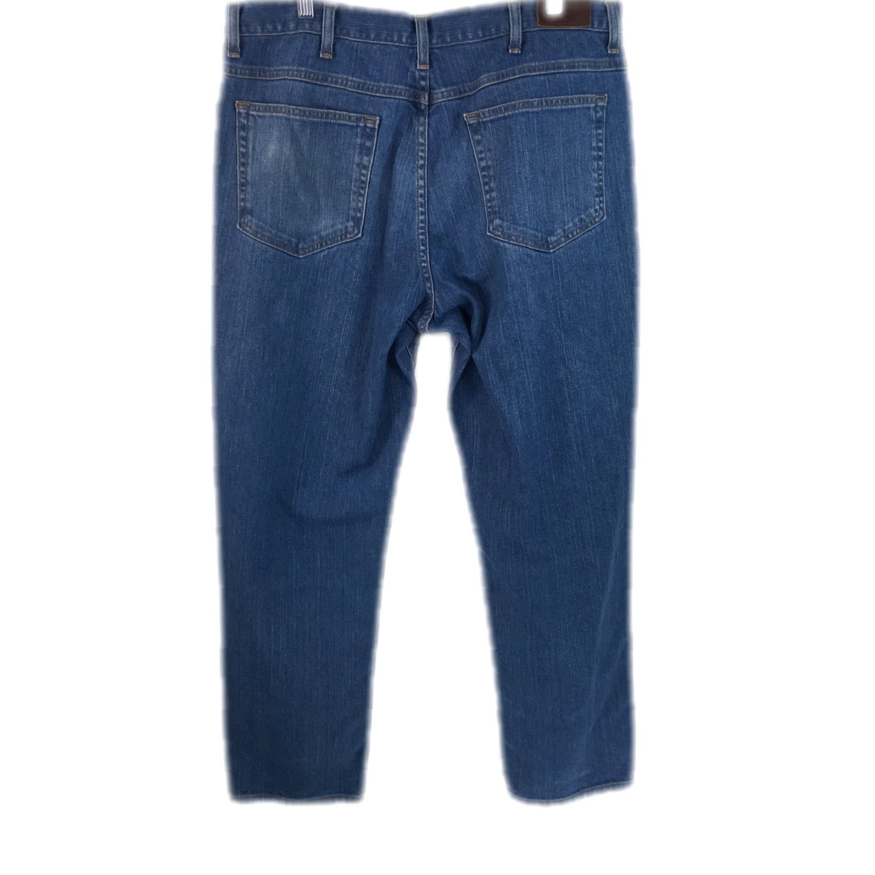 Vintage LL Bean Jeans Mens 38X30 Denim Blue Regular Straight 5-Pocket 1912 Size US 38 / EU 54 - 2 Thumbnail