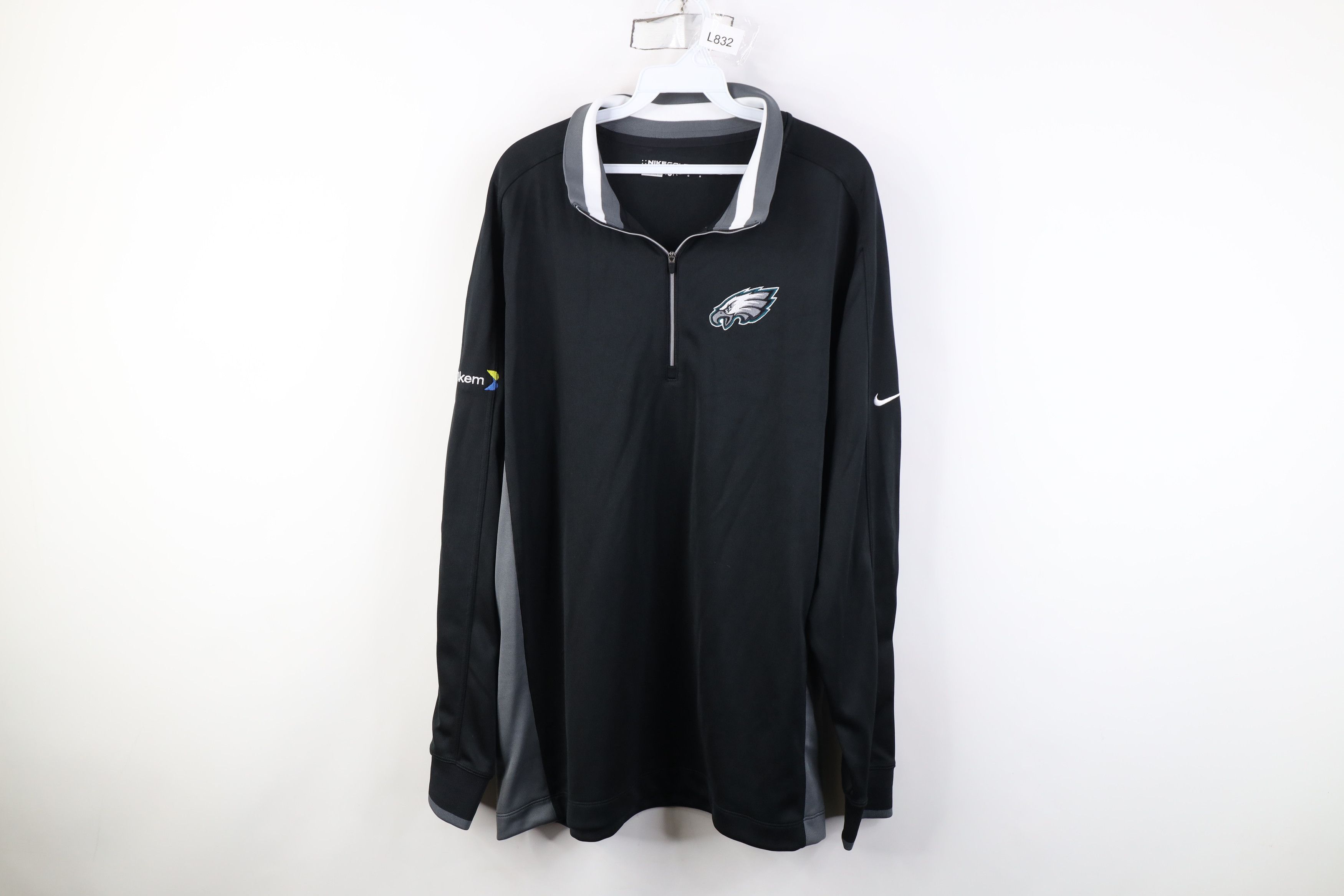 Nike Golf Philadelphia Eagles Football 1/4 Half Zip Jacket
