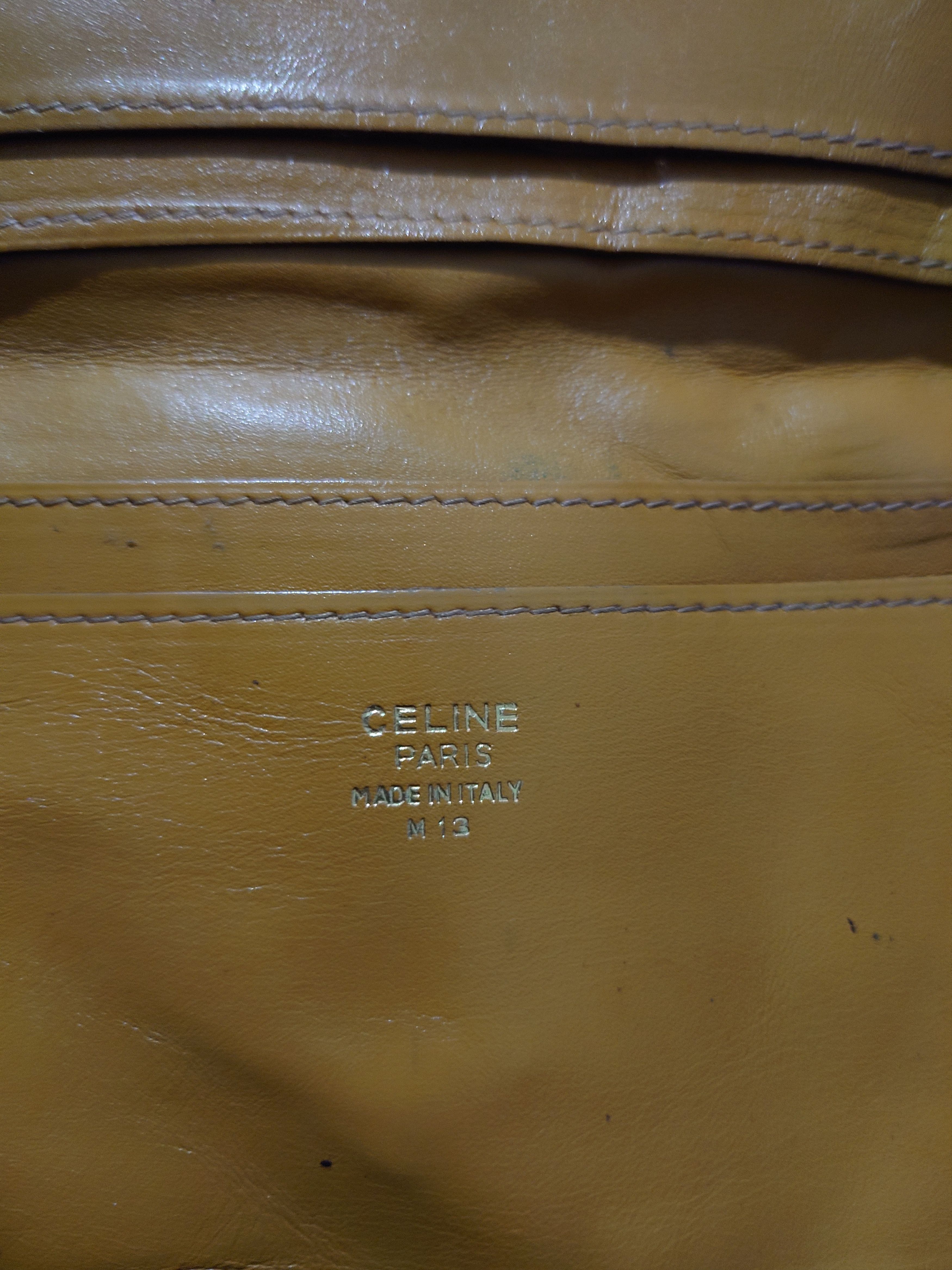 Celine Vintage Celine Authentic Monogram Long Wallet Size ONE SIZE - 4 Thumbnail