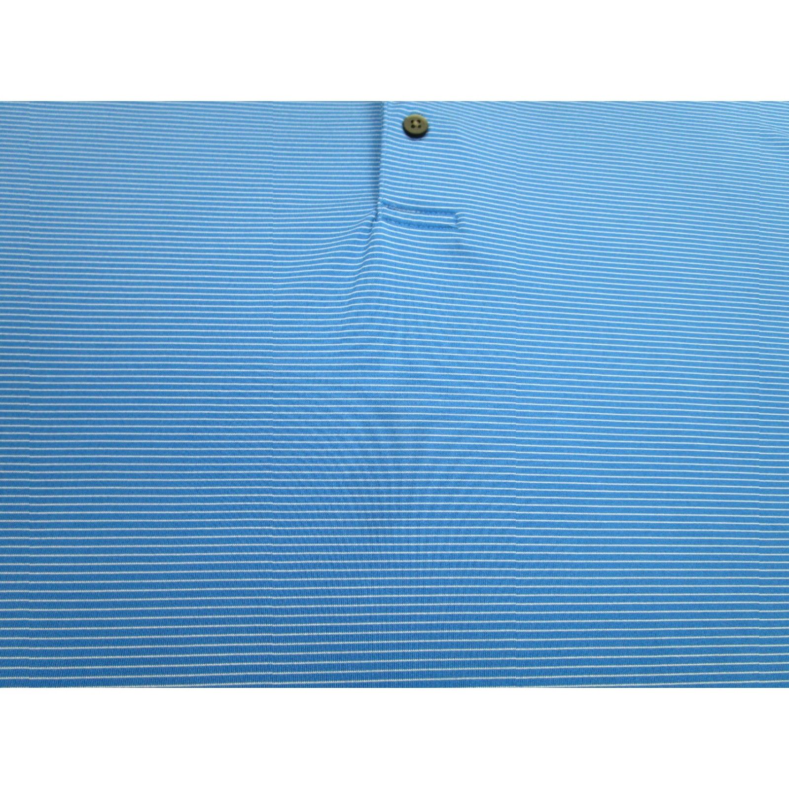 Vintage VINTAGE Grand Slam Polo Shirt Mens 2XL Blue Striped Performance Golf Stretch Wicking Size US XXL / EU 58 / 5 - 3 Thumbnail