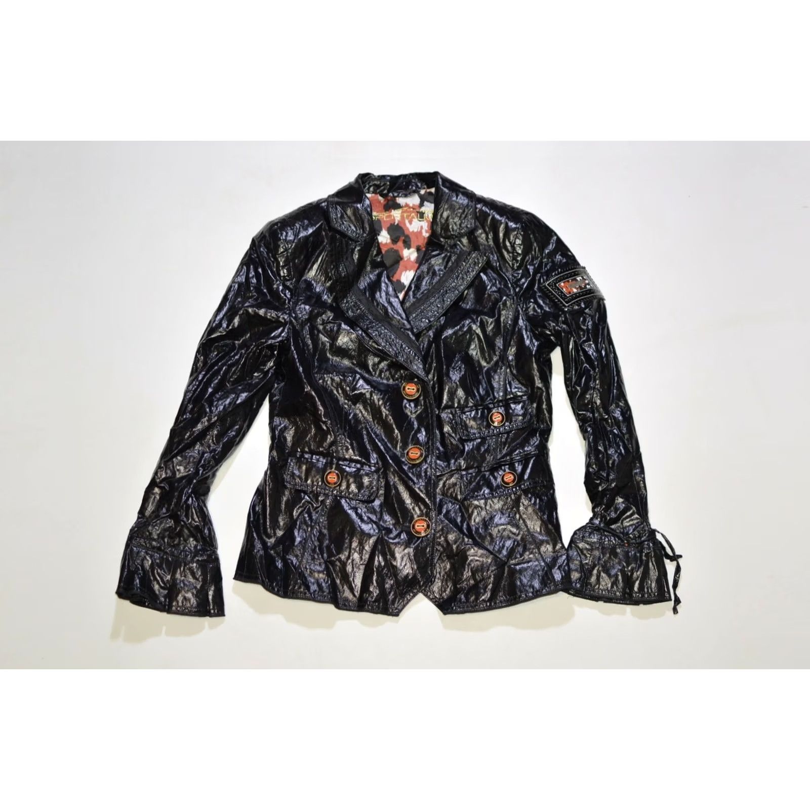 Vintage Wmns Sportalm Wiba Nylon Jacket Windbreaker Size 40 - Black - Jacket - Sportalm - Nylon - Regular - Windbreaker - Wmns - Size 40 - Black Size S / US 4 / IT 40 - 2 Thumbnail