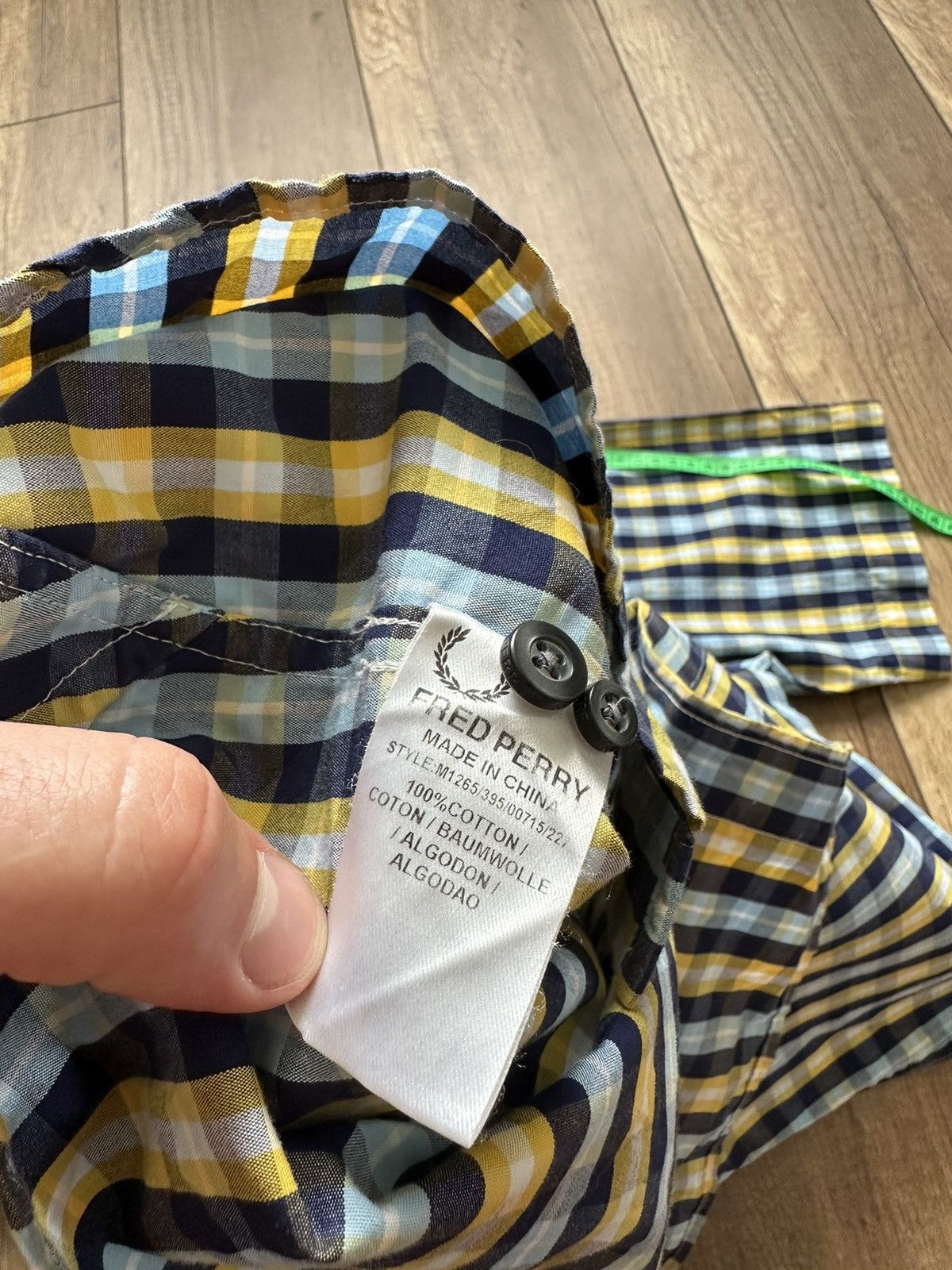 Fred Perry × Vintage Shirts Fred Perry Vintage M short sleeve Size US M / EU 48-50 / 2 - 9 Thumbnail