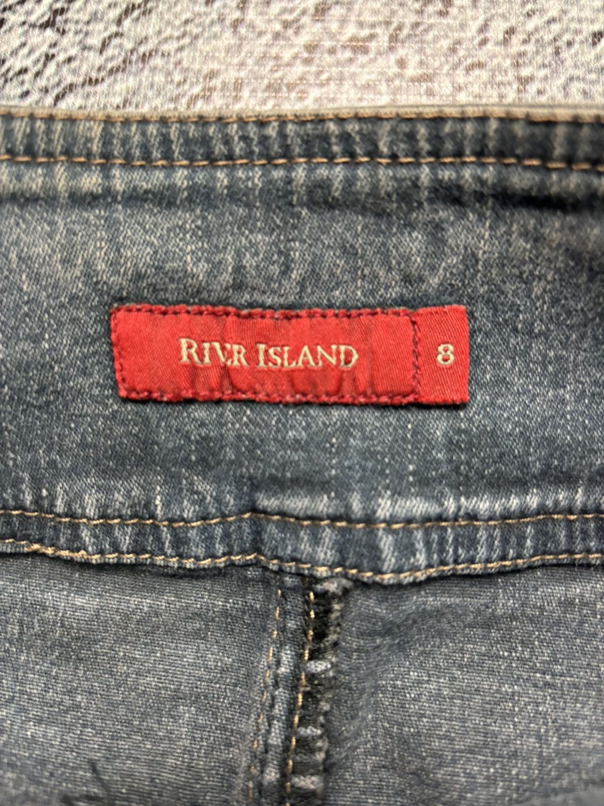 If Six Was Nine 90s Belted washed and cool faded mini skirt Size 27" / US 4 / IT 40 - 5 Thumbnail