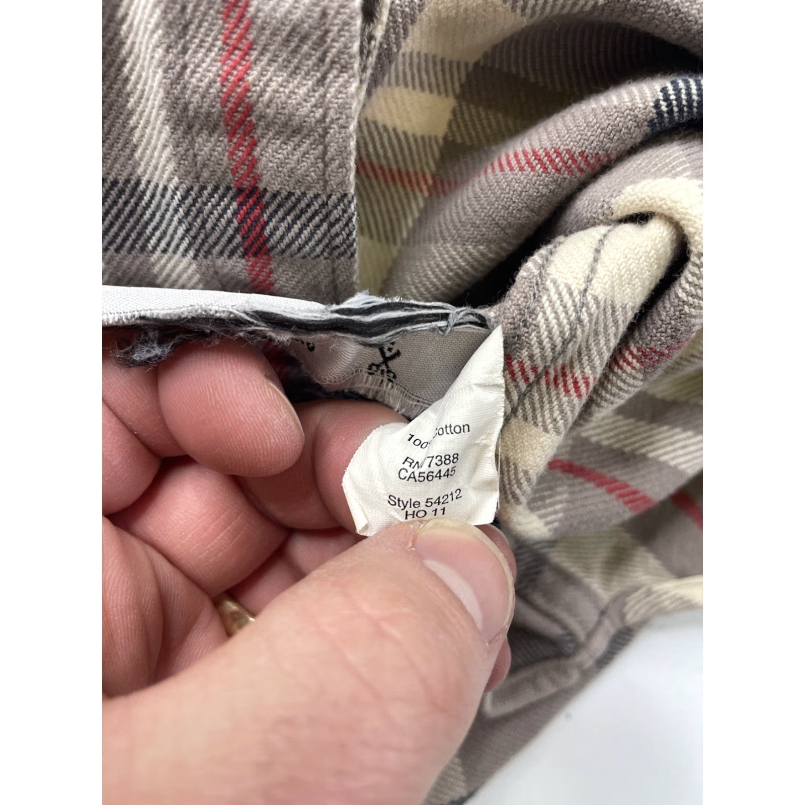 J.Crew J. Crew Wallace & Barnes Flannel Cotton Shirt Men S Plaid Button Long Sleeve Multicolor Casual Regular Button-Up Size US S / EU 44-46 / 1 - 7 Thumbnail