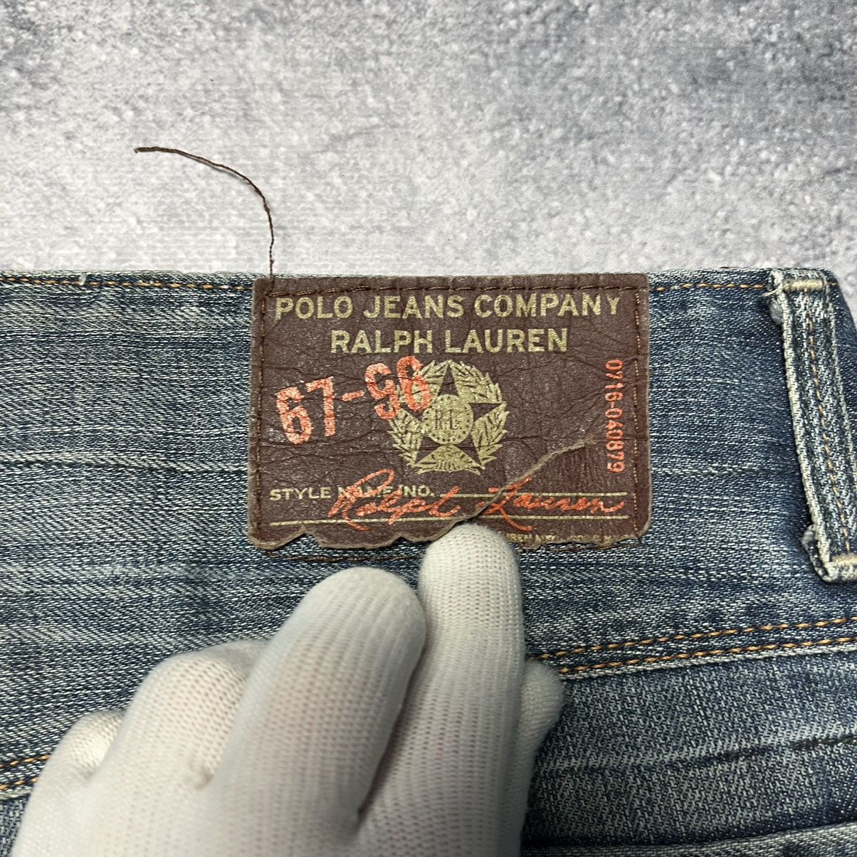 Polo Ralph Lauren × Vintage Vintage Polo Ralph Lauren Distressed Denim Jeans Luxury Size US 34 / EU 50 - 18 Thumbnail