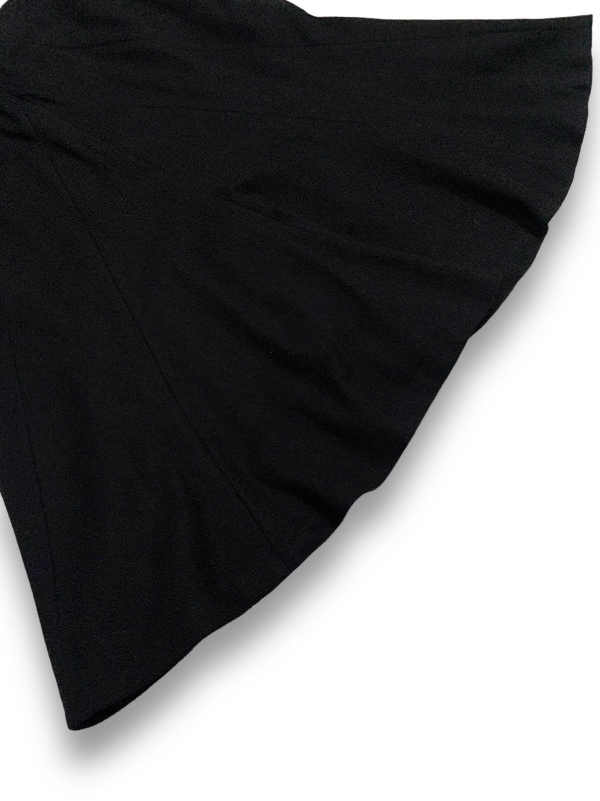 Ralph Lauren Vintage 90s Ralph Lauren Wool Blend Panel Mini Skirt Size 29" - 8 Thumbnail