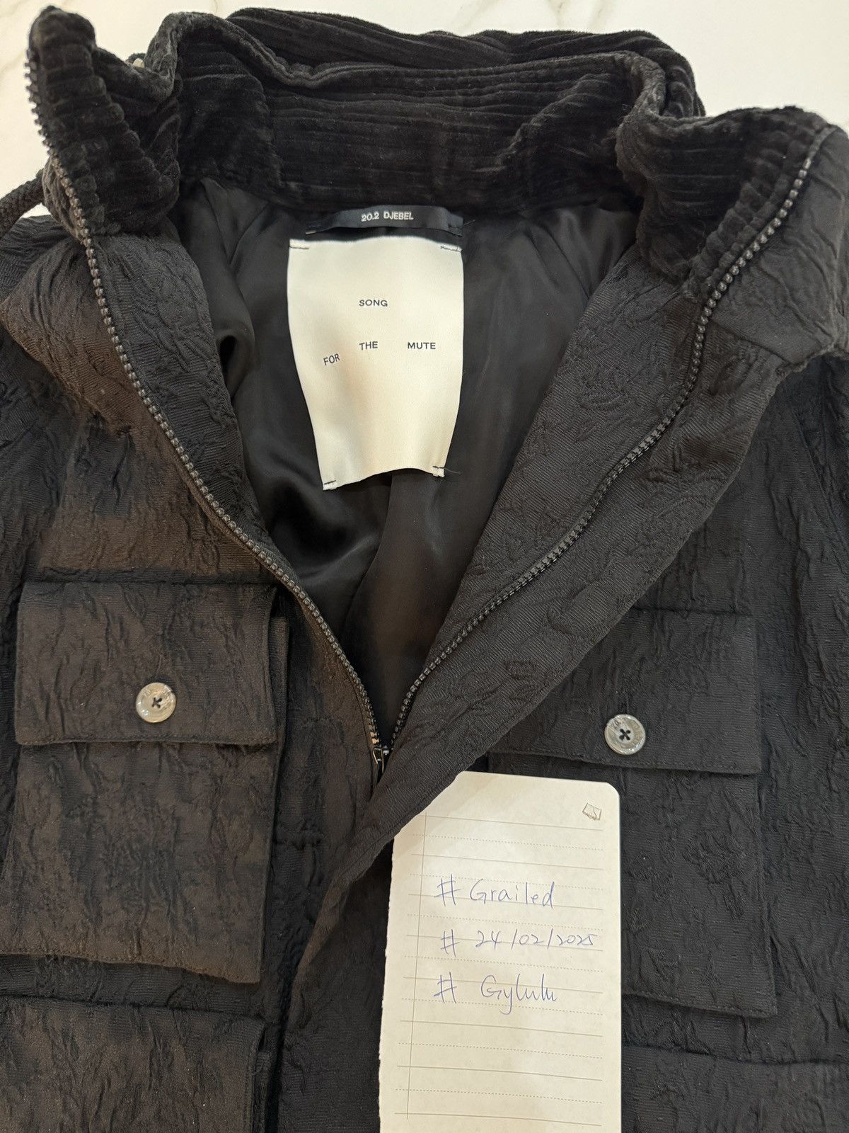 Song For The Mute Song for the mute 20.2 hunter jacket Size US M / EU 48-50 / 2 - 4 Thumbnail