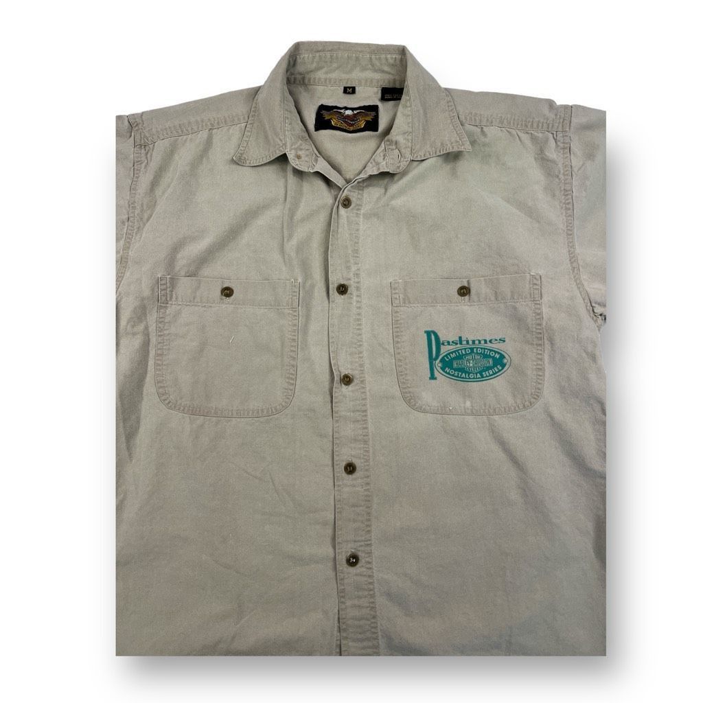 Harley Davidson Harley Davidson Gone Fishing Front Button Shirt Size Medium Size US M / EU 48-50 / 2 - 6 Thumbnail
