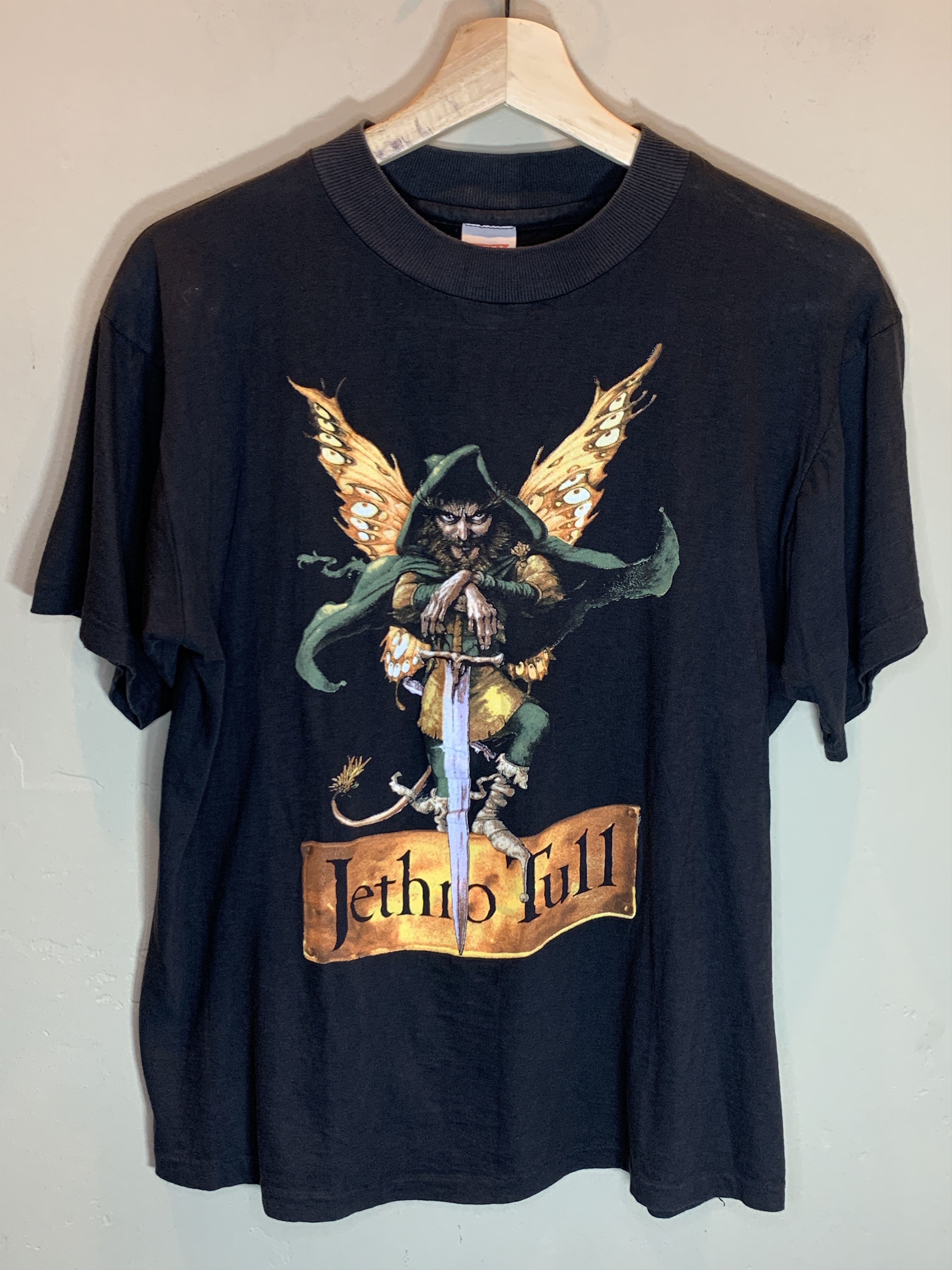Band Tees *RARE* Vintage 1991 Jethro Tull Tour Single Stitch T-Shirt M Size US M / EU 48-50 / 2 - 1 Thumbnail