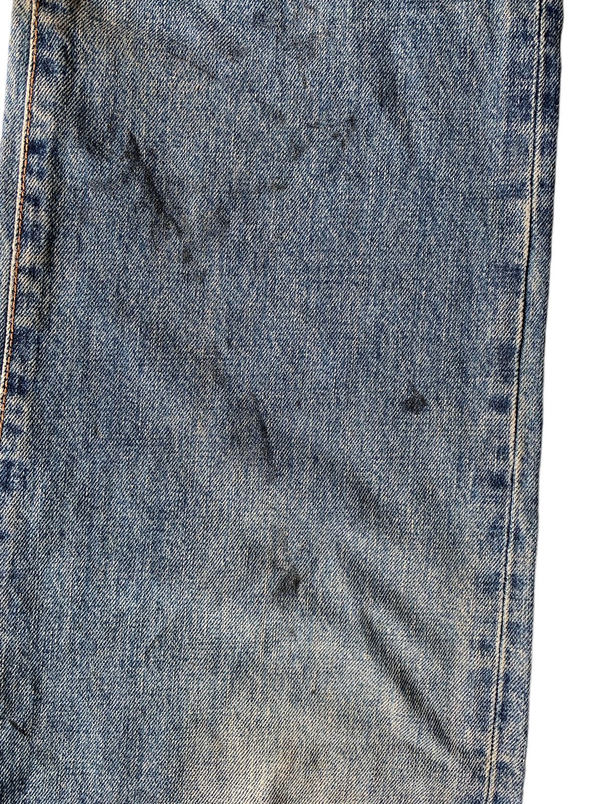 Edwin × Kapital EDWIN SELVEDGE 505X BUTTON FLY DISTRESSED DENIM Size US 30 / EU 46 - 21 Thumbnail