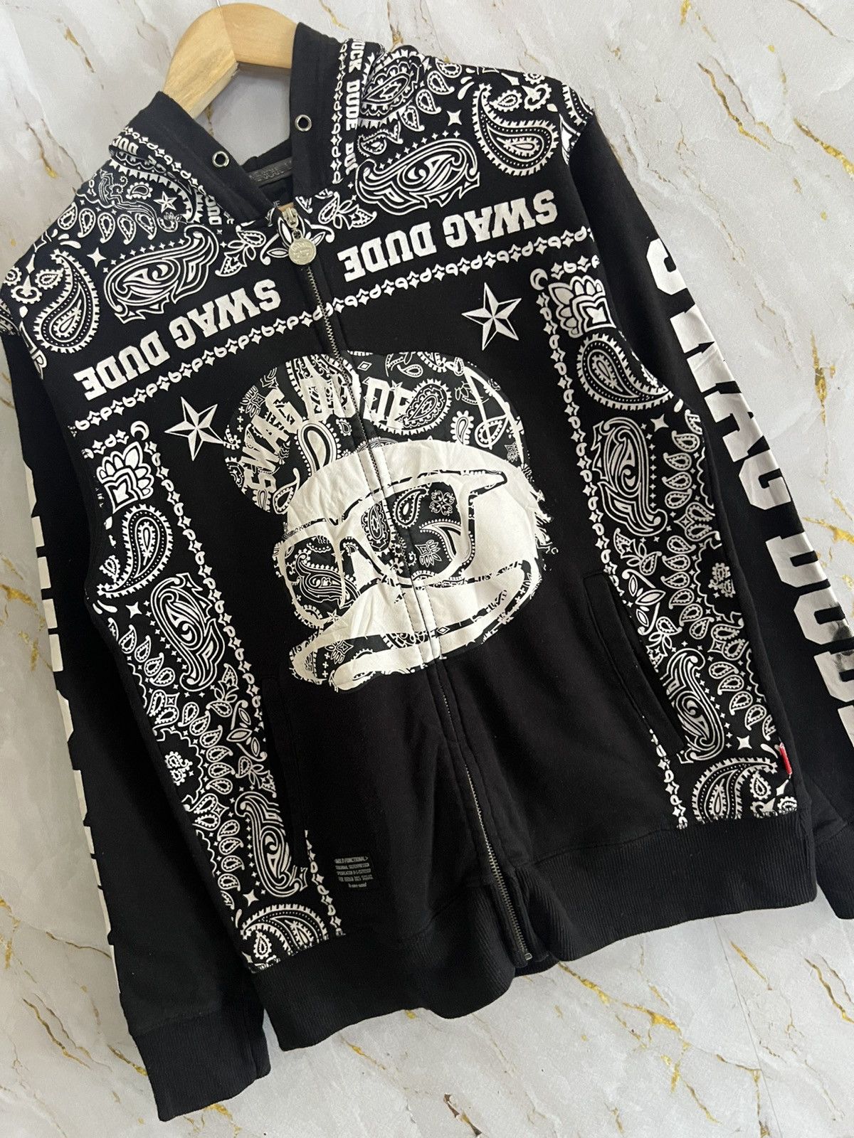 Japanese Brand 🔥 Swag Dude Sweater – Full Print Graphic Madness Size US M / EU 48-50 / 2 - 4 Thumbnail