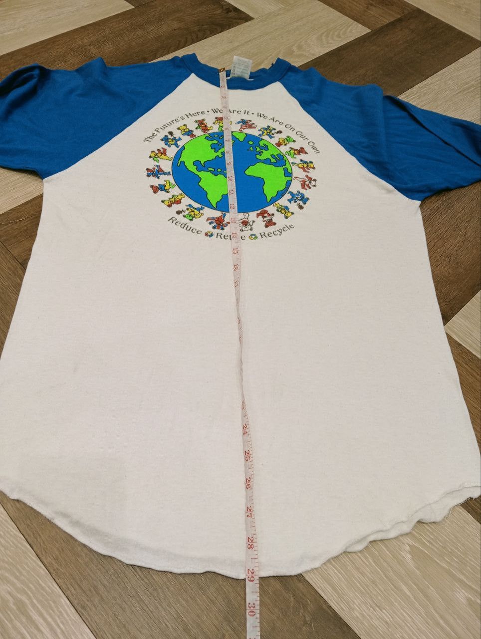 Band Tees VINTAGE GRATEFUL DEAD RAGLAN TSHIRT Size US M / EU 48-50 / 2 - 8 Thumbnail