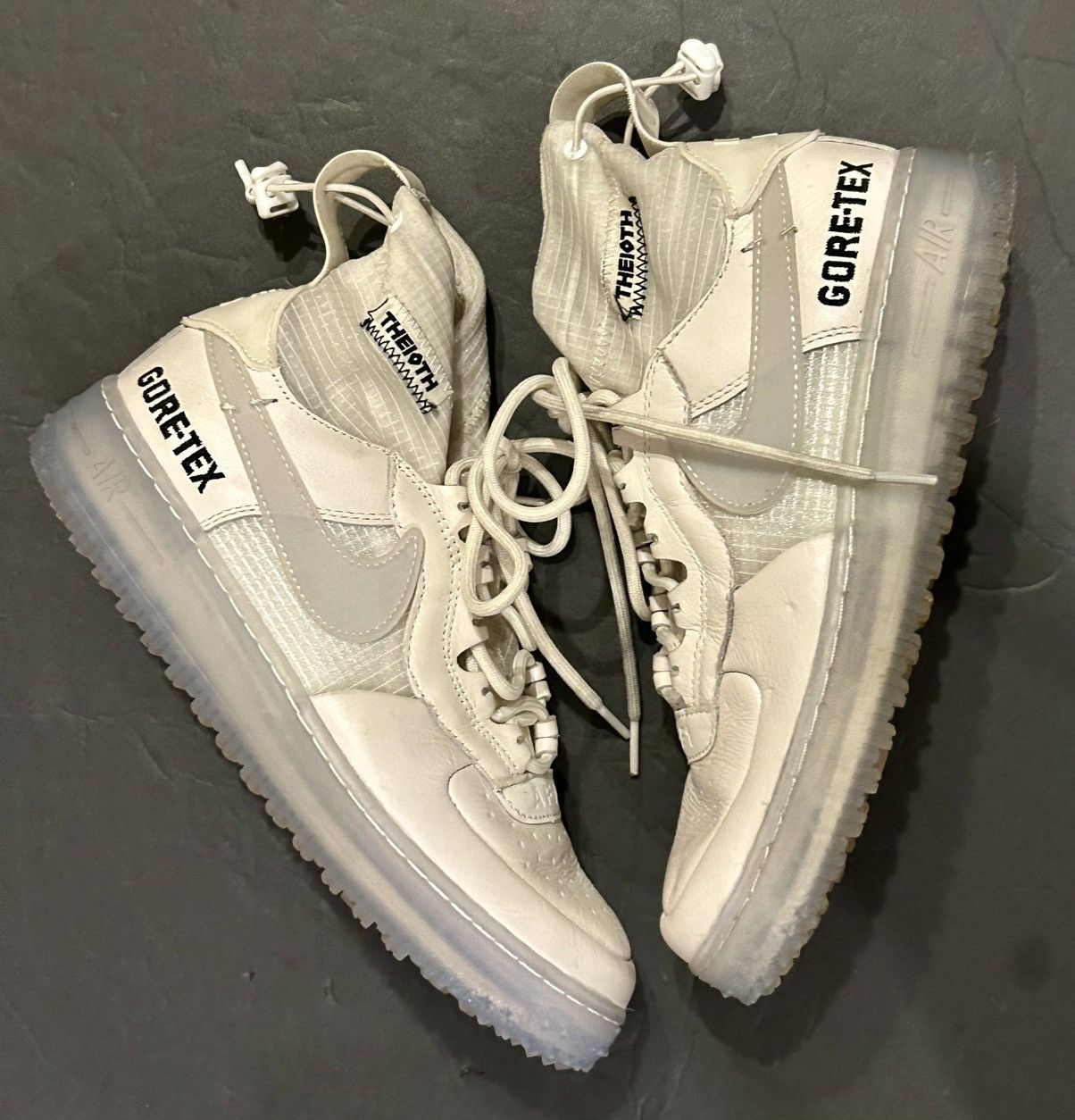 Goretex × Nike Nike Air Force 1 High Gore-Tex Phantom White Size US 7.5 / EU 40-41 - 2 Thumbnail