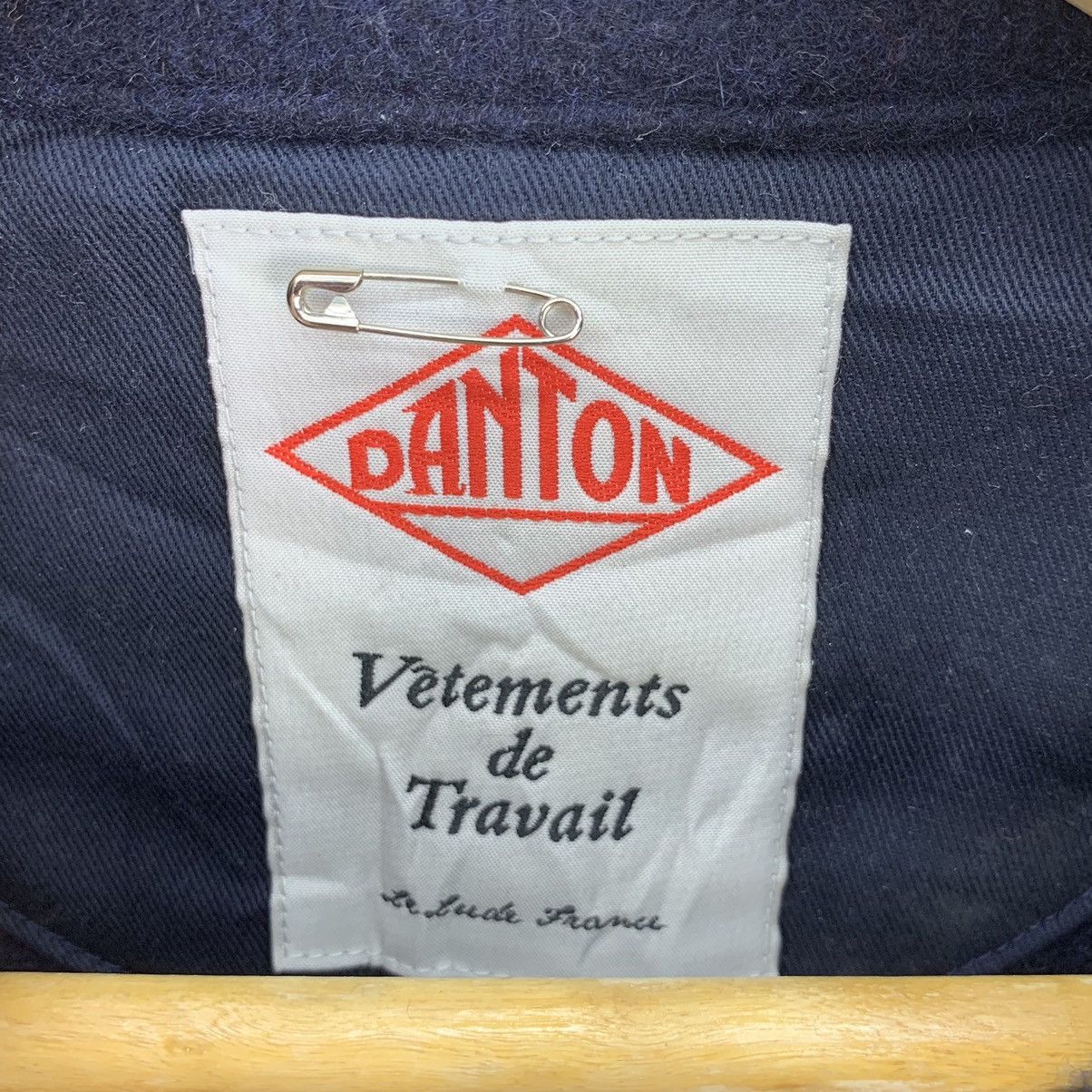 Danton Danton Vetement de Travail Japan Button Up Wool Jacket Size US S / EU 44-46 / 1 - 7 Thumbnail