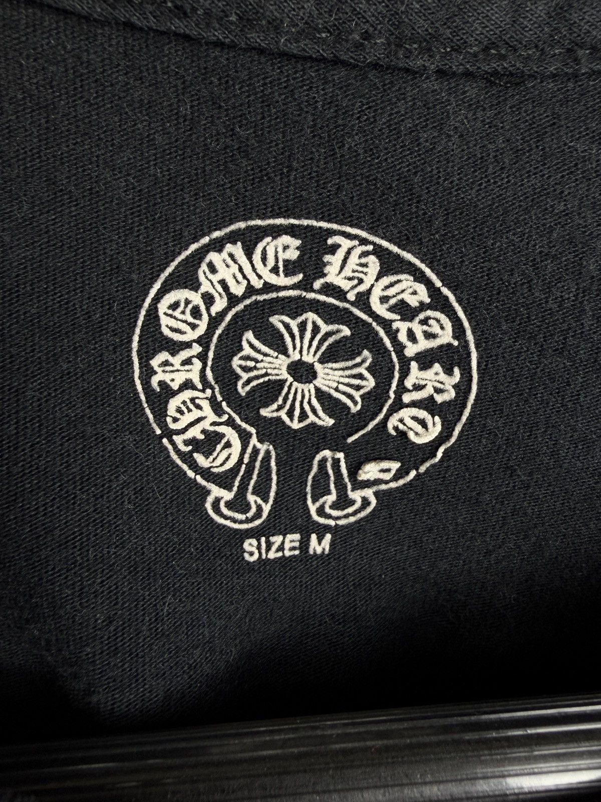 Chrome Hearts Chrome Hearts Vintage Large Fleur Back Scroll Logo Tshirt Size M / US 6-8 / IT 42-44 - 8 Thumbnail